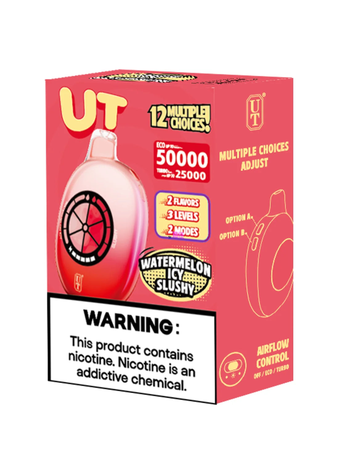Flum UT 50K Watermelon Icy and Slushy