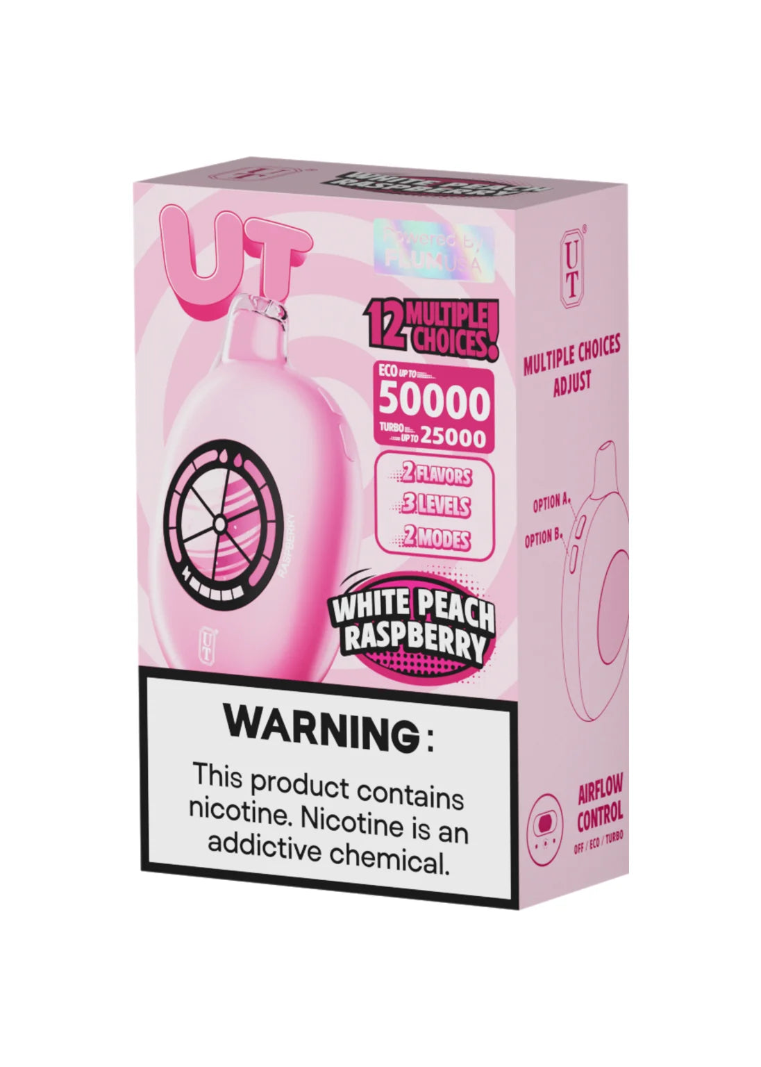 Flum UT 50K White Peach and Raspberry