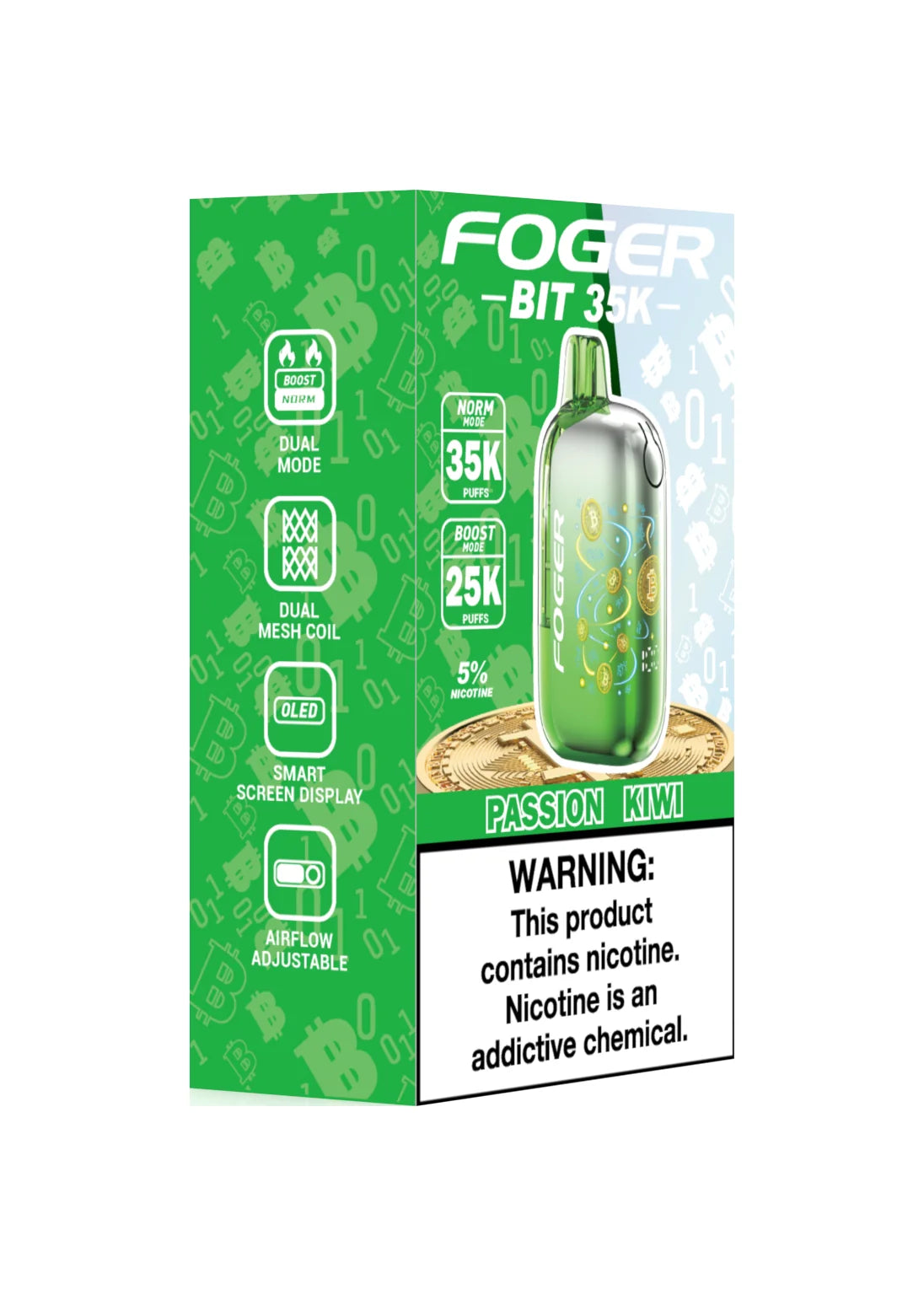 Foger Bit 35K Passion Kiwi