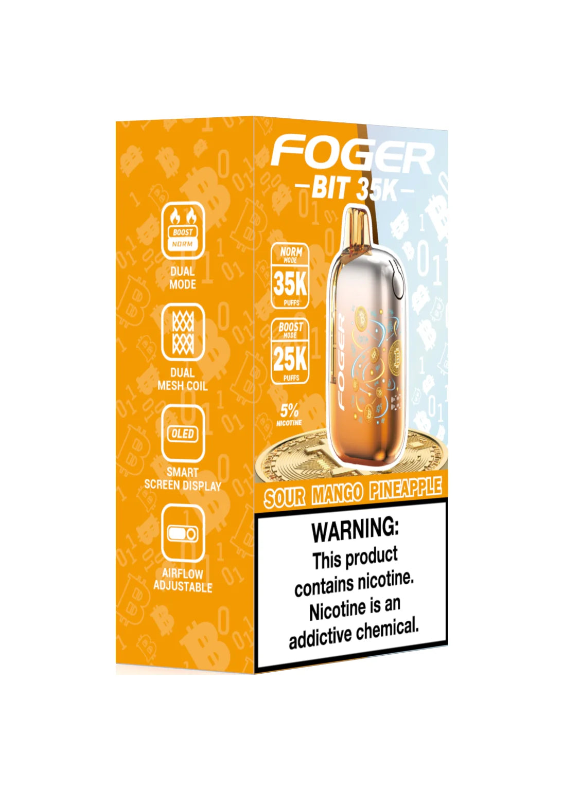 Foger Bit 35K Sour Mango Pineapple