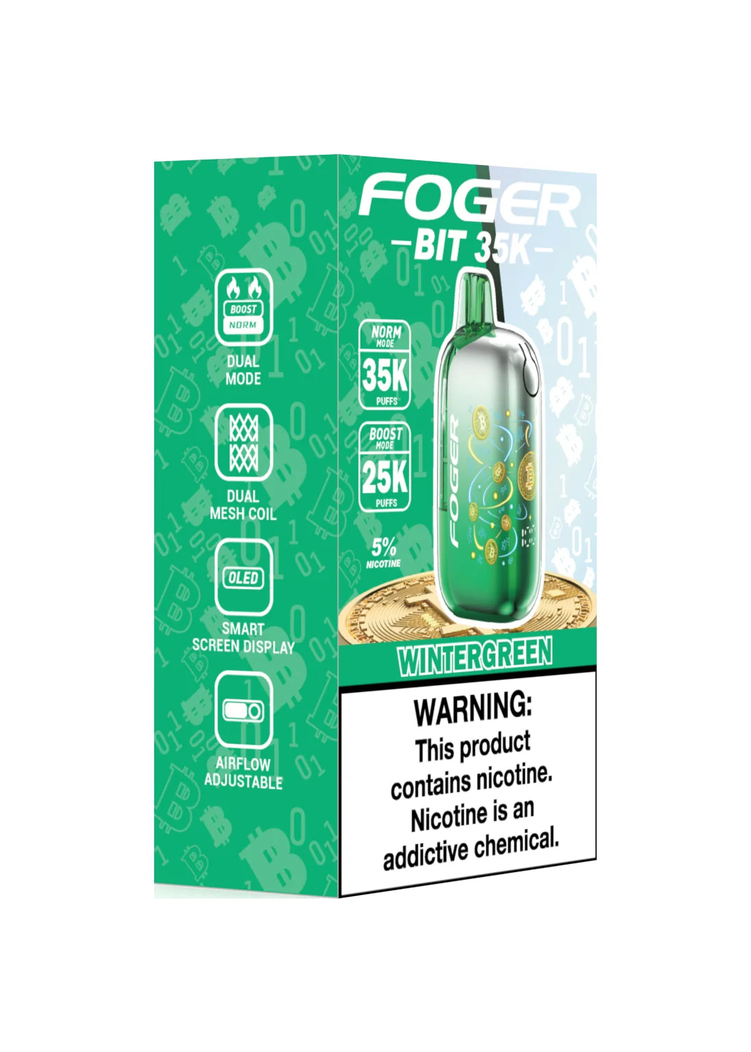 Foger Bit 35K Wintergreen