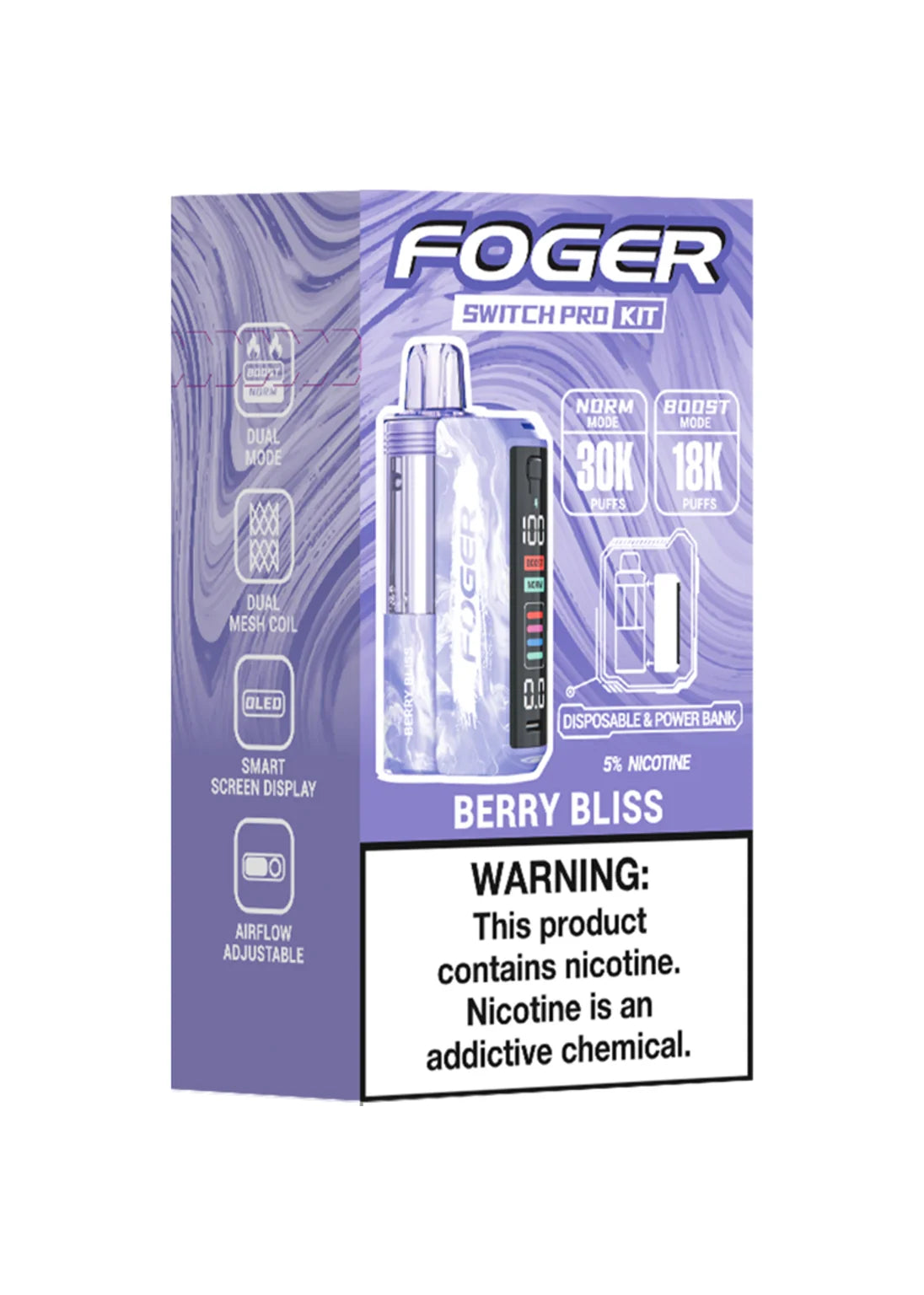 Foger Switch Pro 30K Kit Berry Bliss