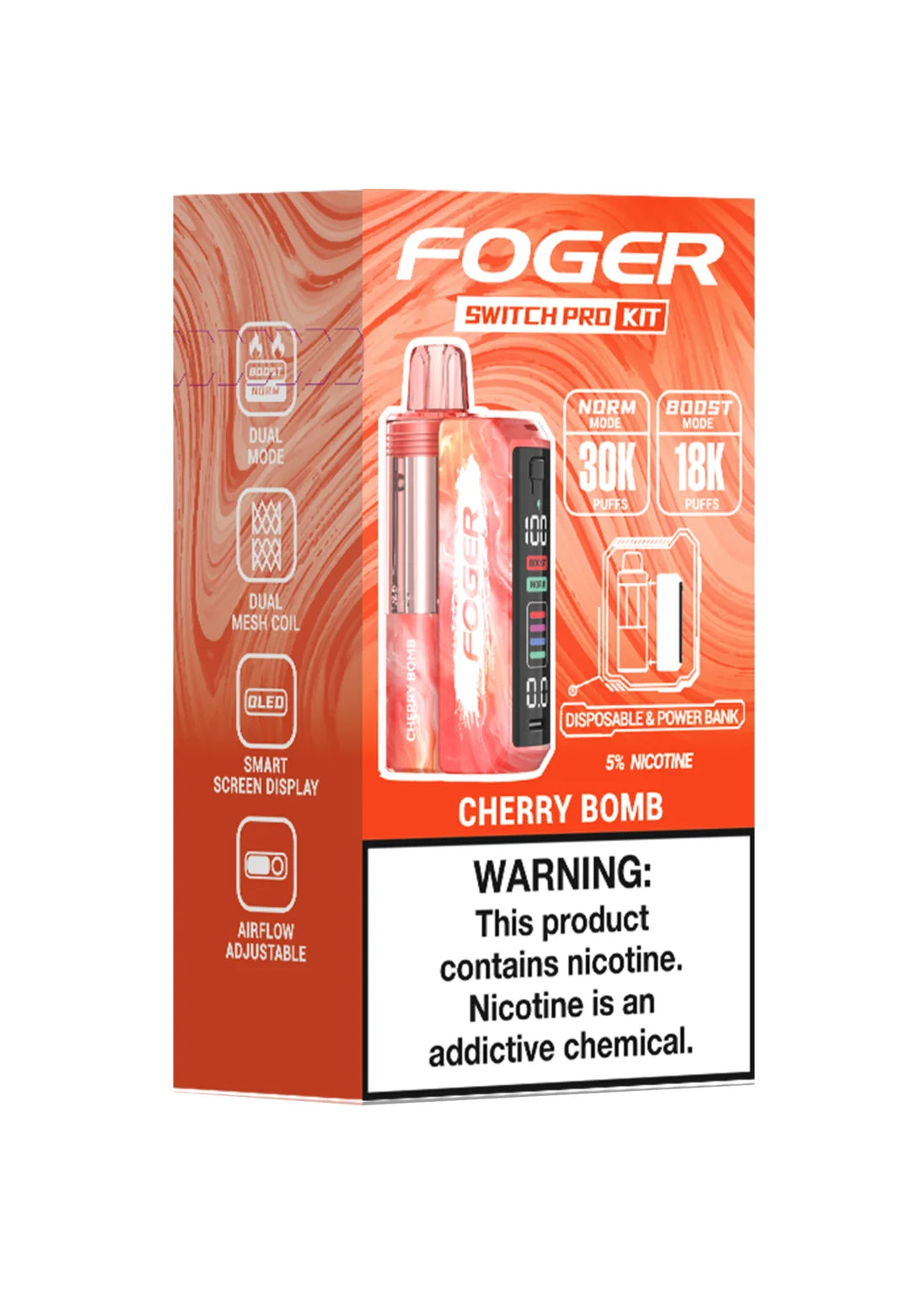 cherry foger vape Vuse Go How Much Nicotine VUSE Disposable Vape | VUSE GO Disposable |  Vape4change Vuse Go Nicotine Vuse Go 1000 Creamy Tobacco main image 0