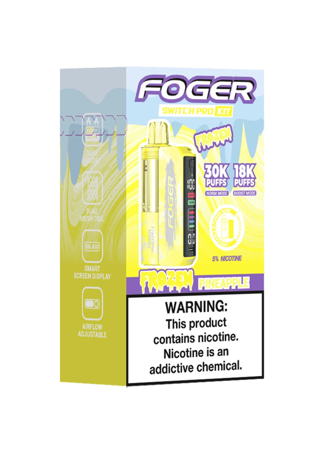 Foger Switch Pro 30K Kit Frozen Pineapple