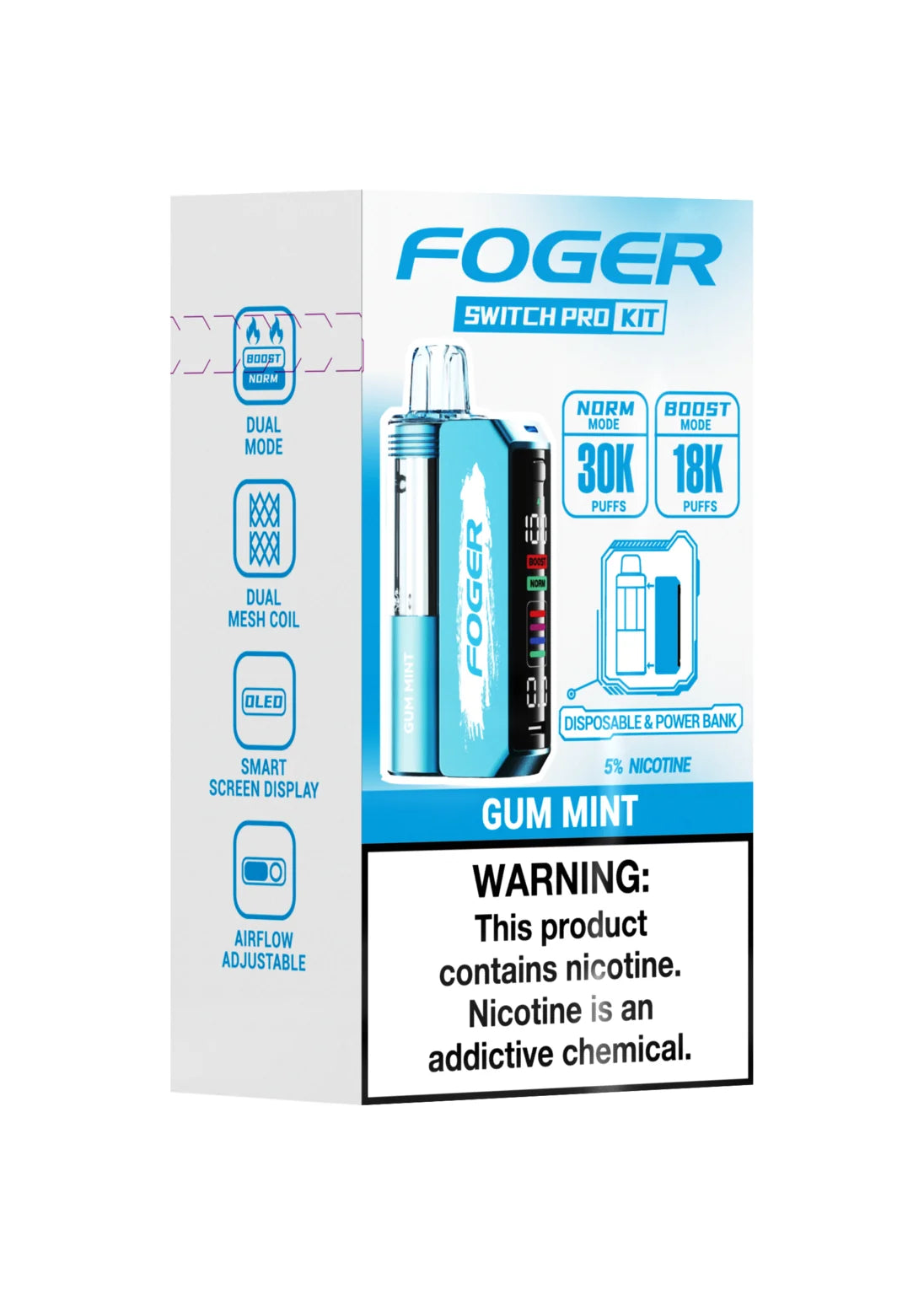 Foger Switch Pro 30K Kit Gum Mint