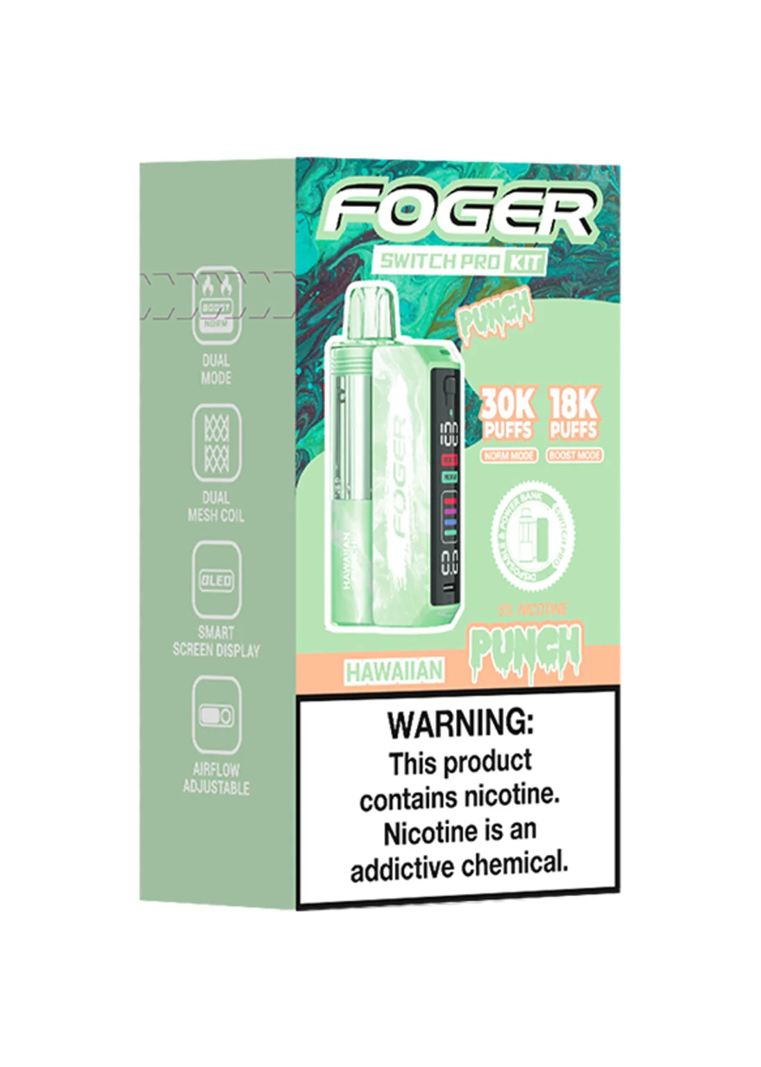 Foger Switch Pro 30K Kit Hawaiian Punch | GetPop Foger Switch Pro 30K Kit Hawaiian Punch | GetPop