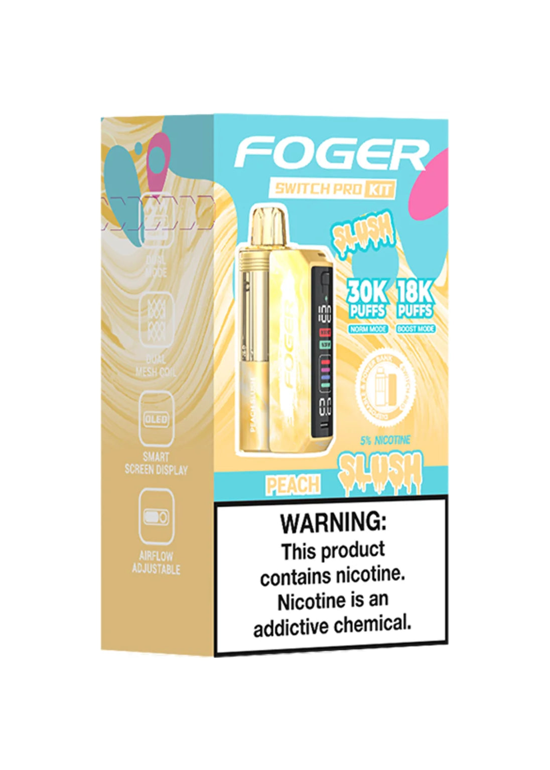 Foger Switch Pro 30K Kit Peach Slush