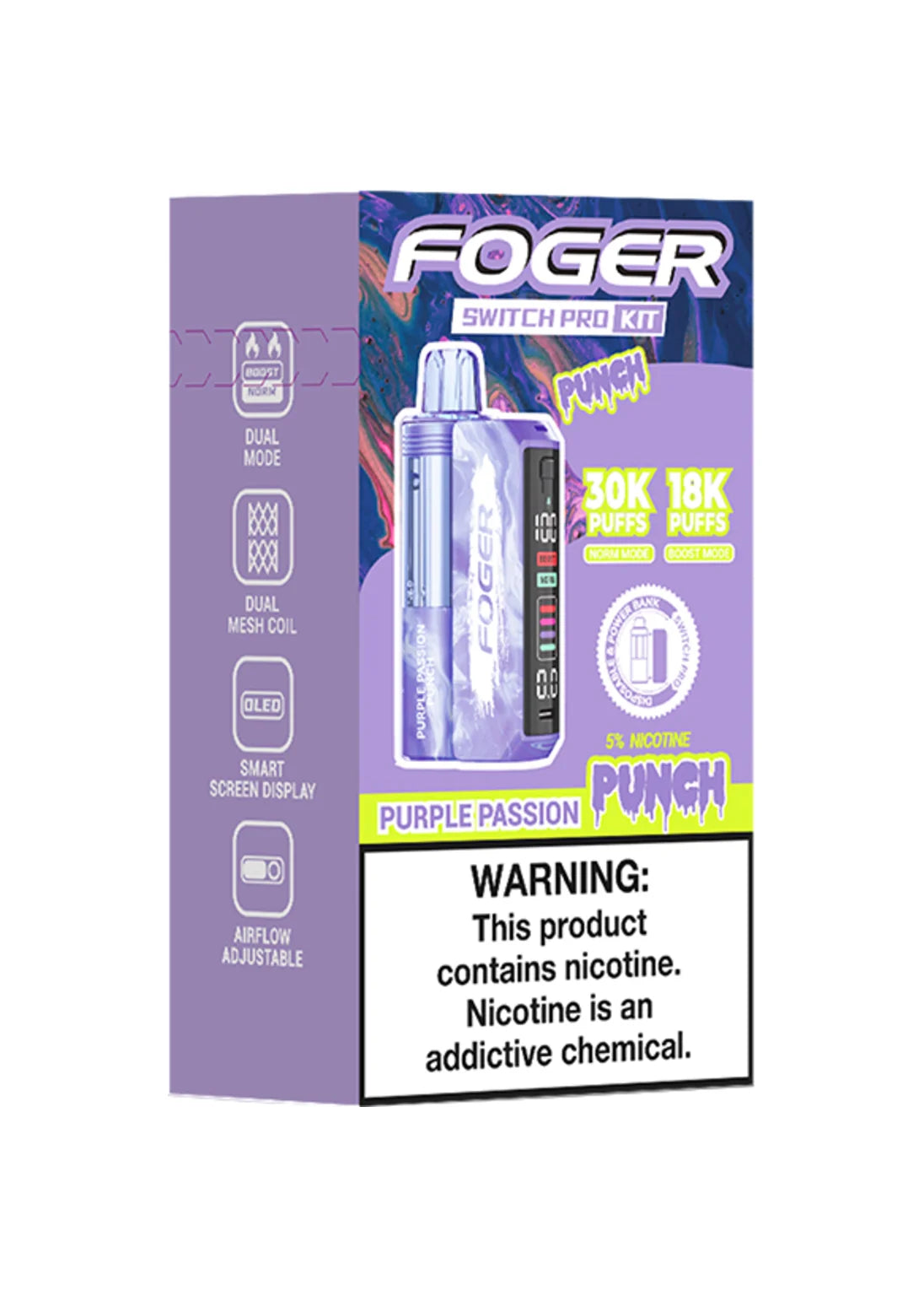 foger vape refill price Foger Switch Pro 30K Pod Sour Apple Ice