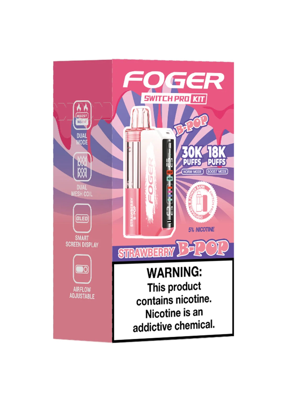 Foger Vape Strawberry Strawberry Ice Foger Switch Pro Pods: 30K Sweet Puffs Foger Vape Strawberry Strawberry Watermelon Foger Switch Pro Pod 30K Puffs! Foger Vape Strawberry Strawberry Ice Foger Switch Pro Pods: 30K Sweet Puffs Foger Vape Strawberry Strawberry Watermelon Foger Switch Pro Pod 30K Puffs!