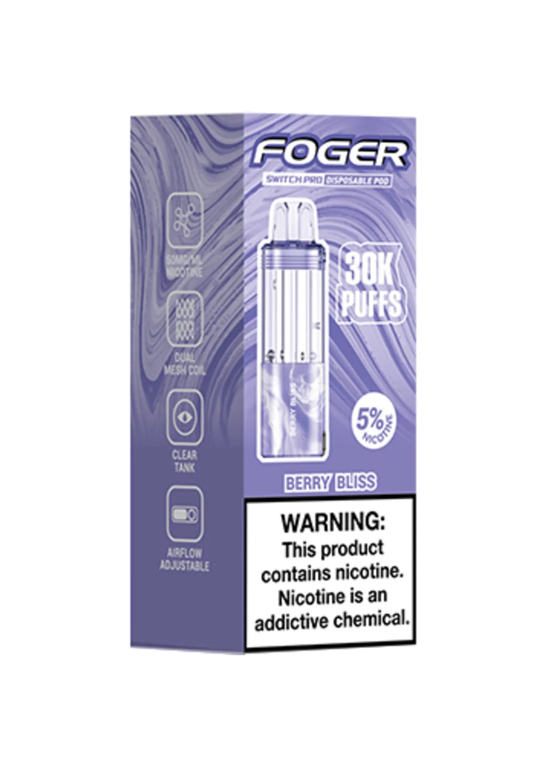 Foger Switch Pro 30K Pod Berry Bliss