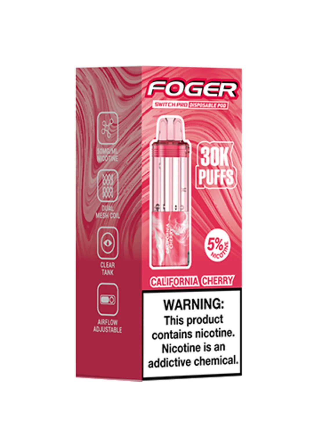 Foger Switch Pro 30K Pod California Cherry