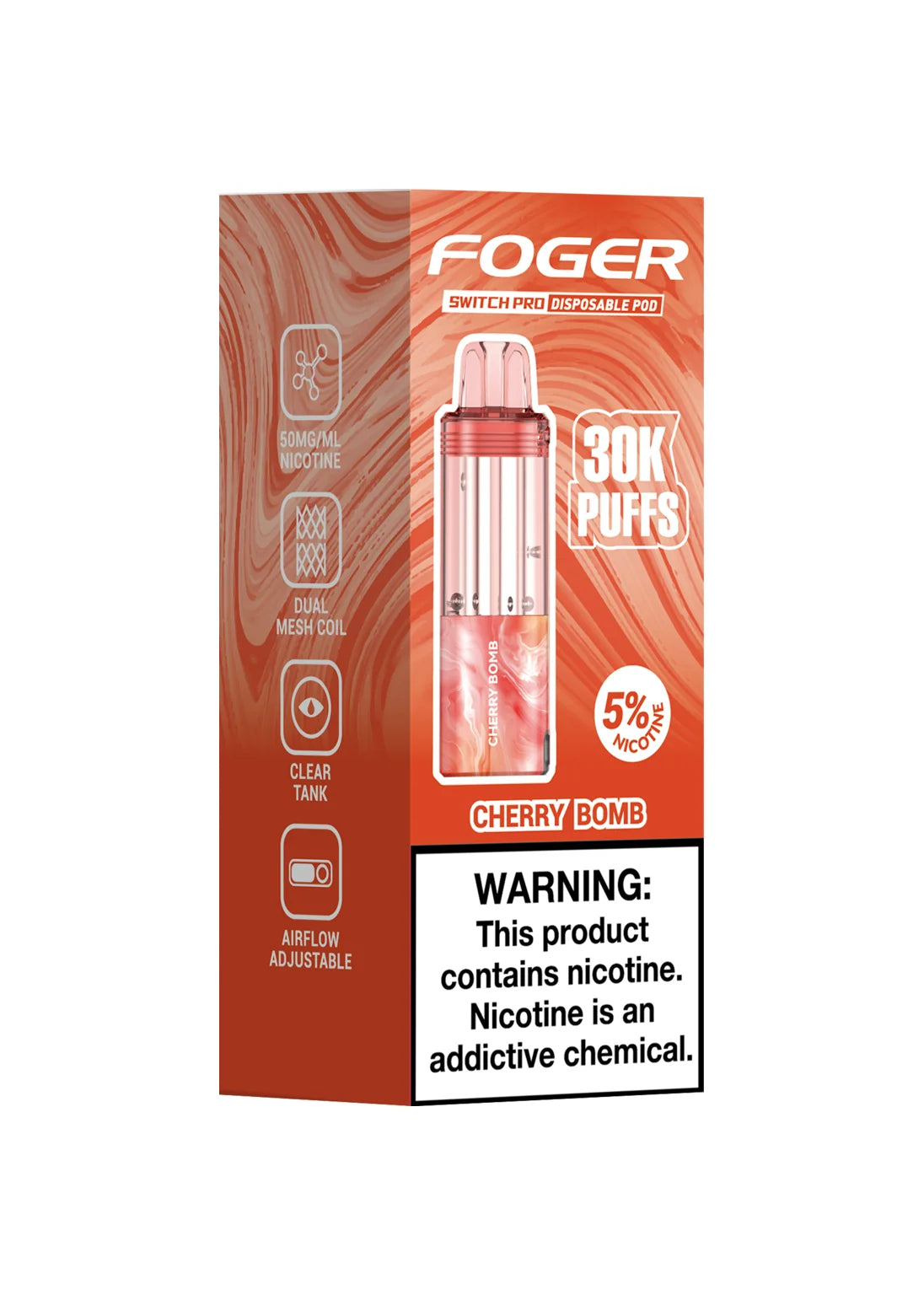 Foger Switch Pro 30K Pod Cherry Bomb