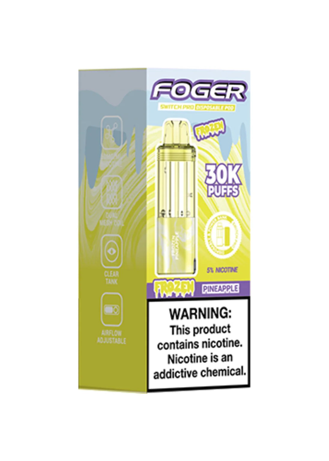 Foger Switch Pro 30K Pod Frozen Pineapple