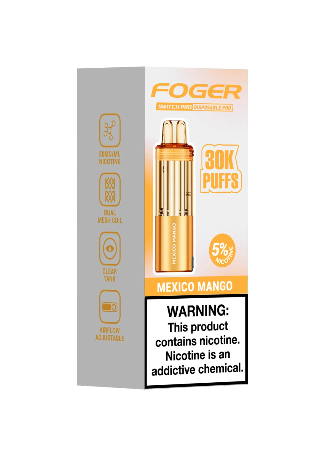 Foger Switch Pro 30K Pod Mexico Mango