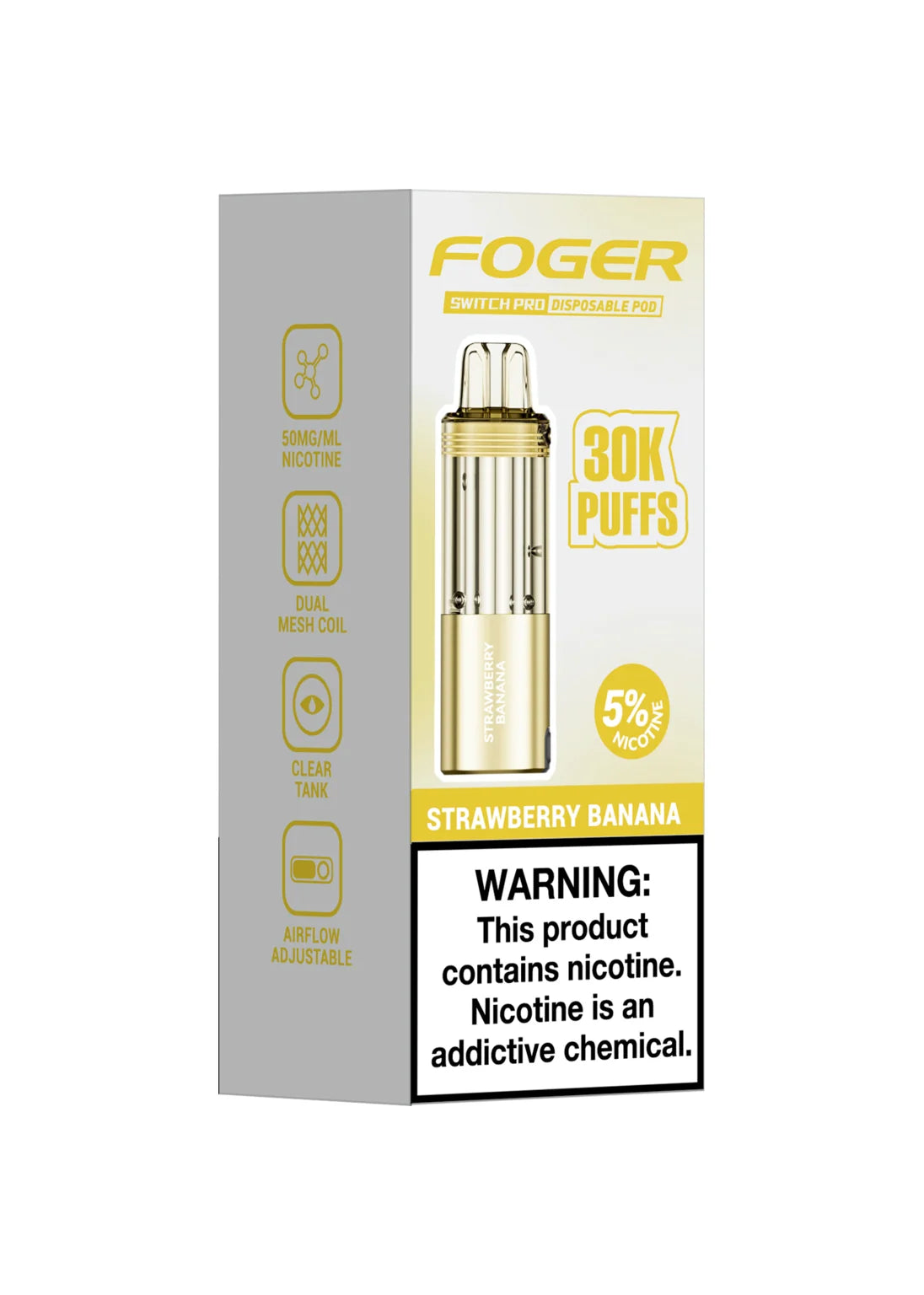 Foger Switch Pro 30k Pod Disposable Air Foger Switch Pro 30k Disposable Vape  Pod Kit Vape Pods