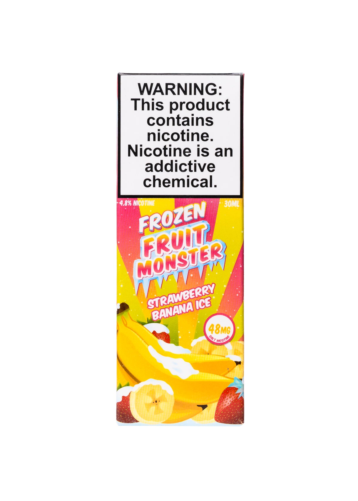 frozen banana vape juice Frozen Fruit Monster Salt Strawberry Banana Ice