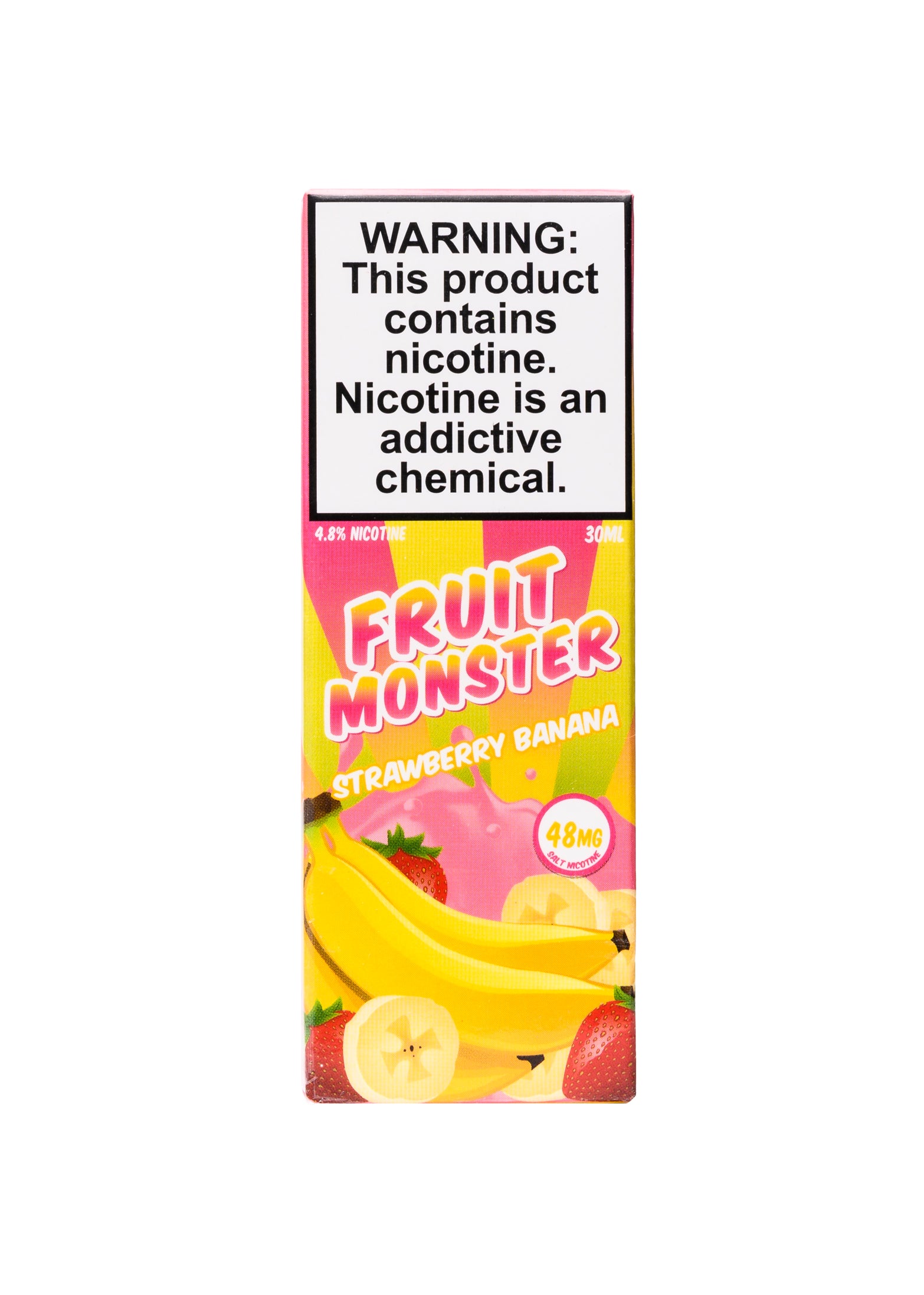 Fruit Monster Salt Strawberry Banana | GetPop Fruit Monster Salt Strawberry Banana | GetPop