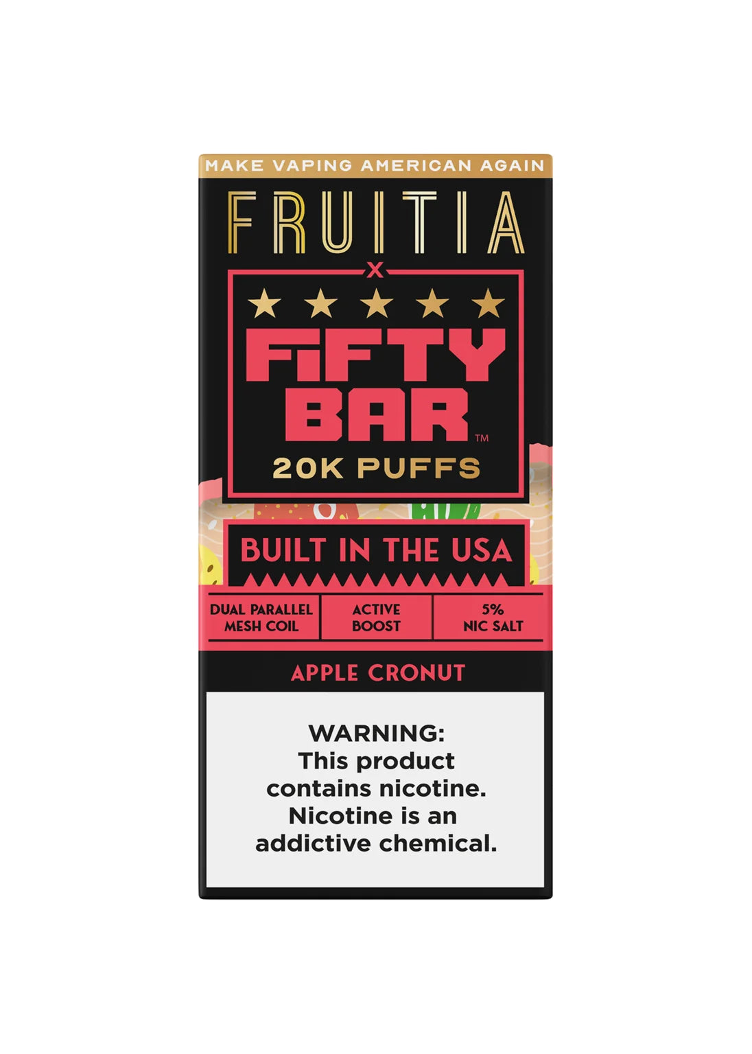 Fruitia x Fifty Bar 20K Apple Cronut