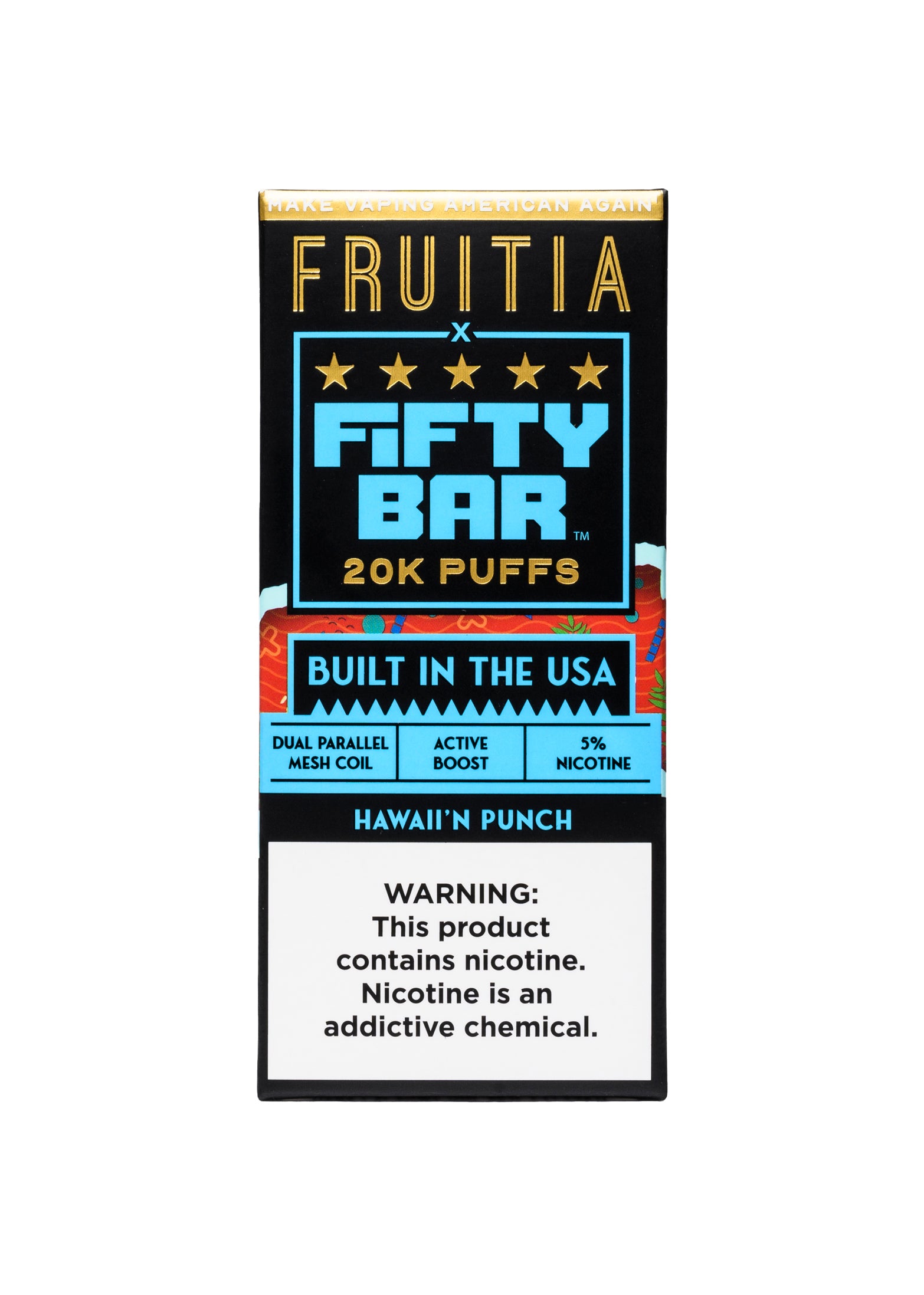 Fruitia x Fifty Bar 20K: Hawaii'n Punch