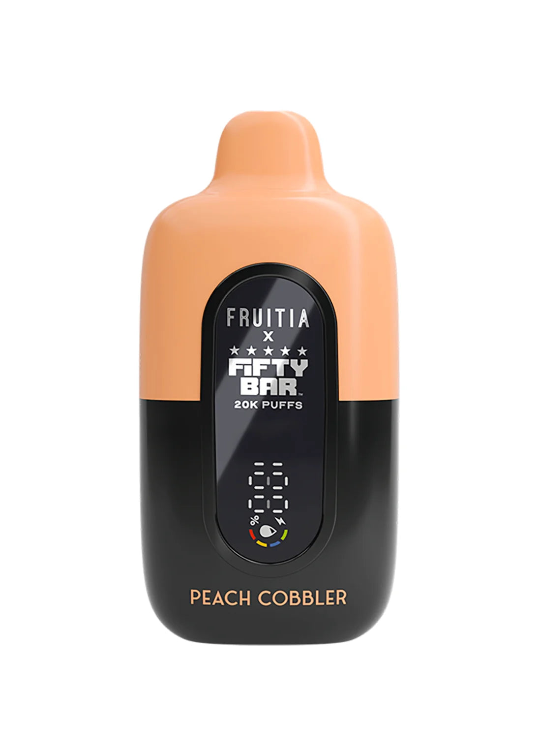 Fruitia x Fifty Bar 20K Peach Cobbler