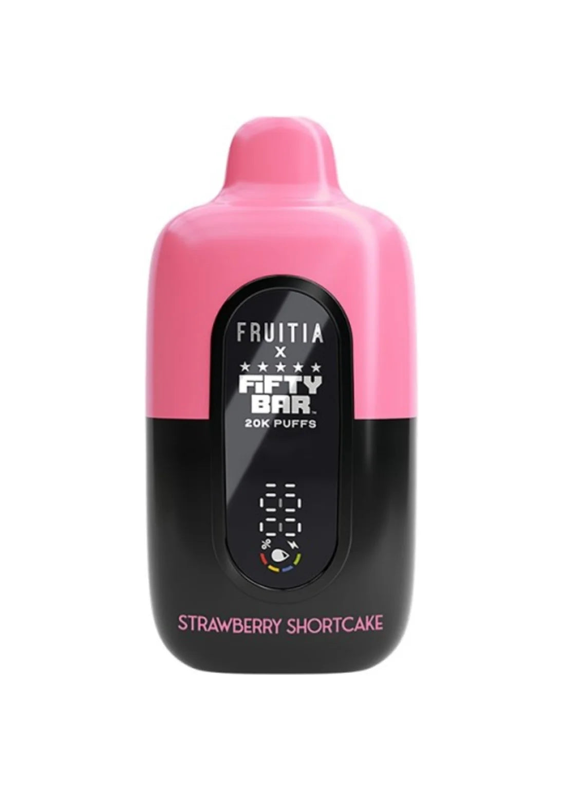 Fruitia x Fifty Bar 20K Strawberry Shortcake