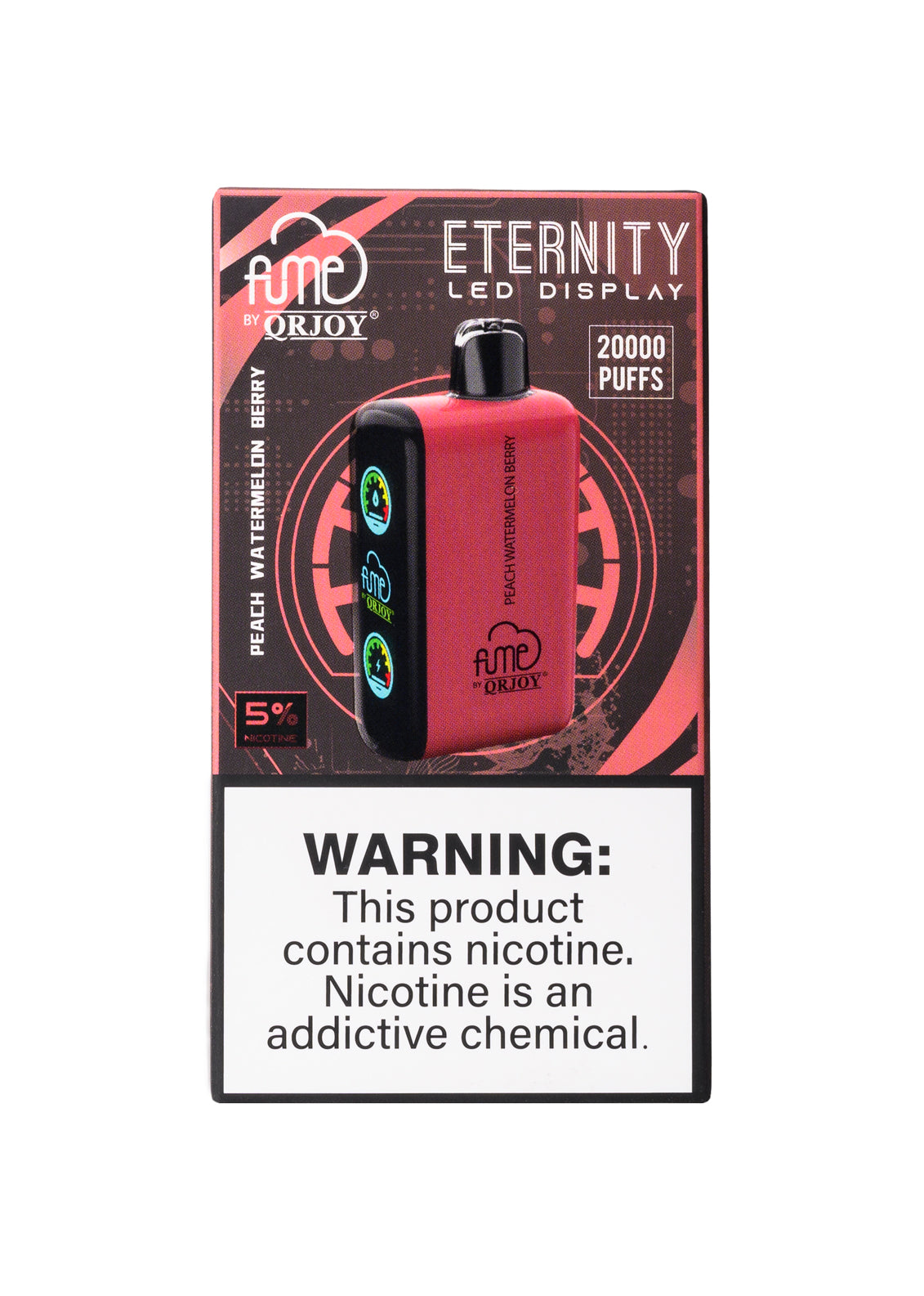 fume fidget vape Fume Eternity 20000 Peach Watermelon Berry