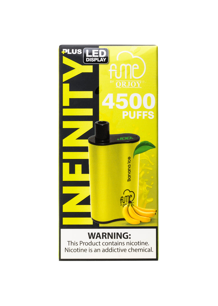 Fume Infinity Plus 4500 Banana Ice | GetPop