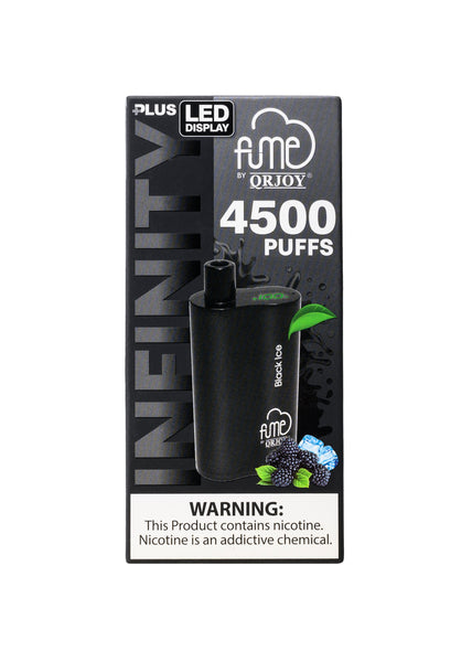 Fume Infinity Plus 4500 Black Ice | GetPop Fume Infinity Plus 4500 Black Ice | GetPop