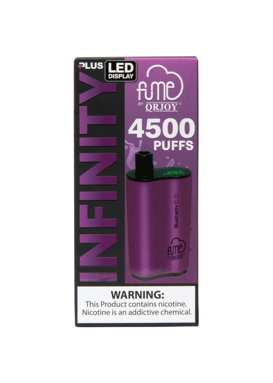 Fume Infinity Plus 4500 Blueberry CC