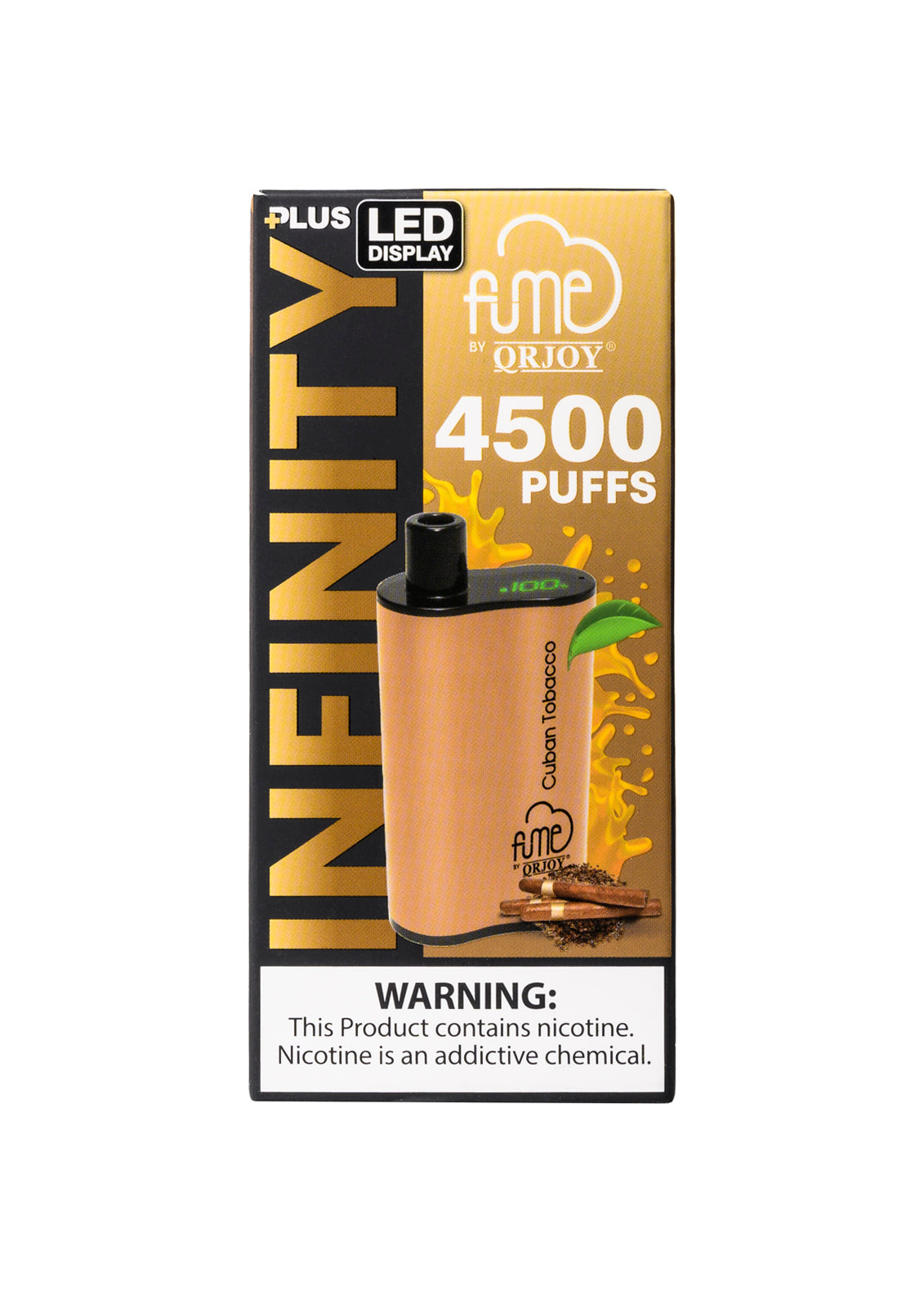 Fume Infinity Plus 4500 Cuban Tobacco