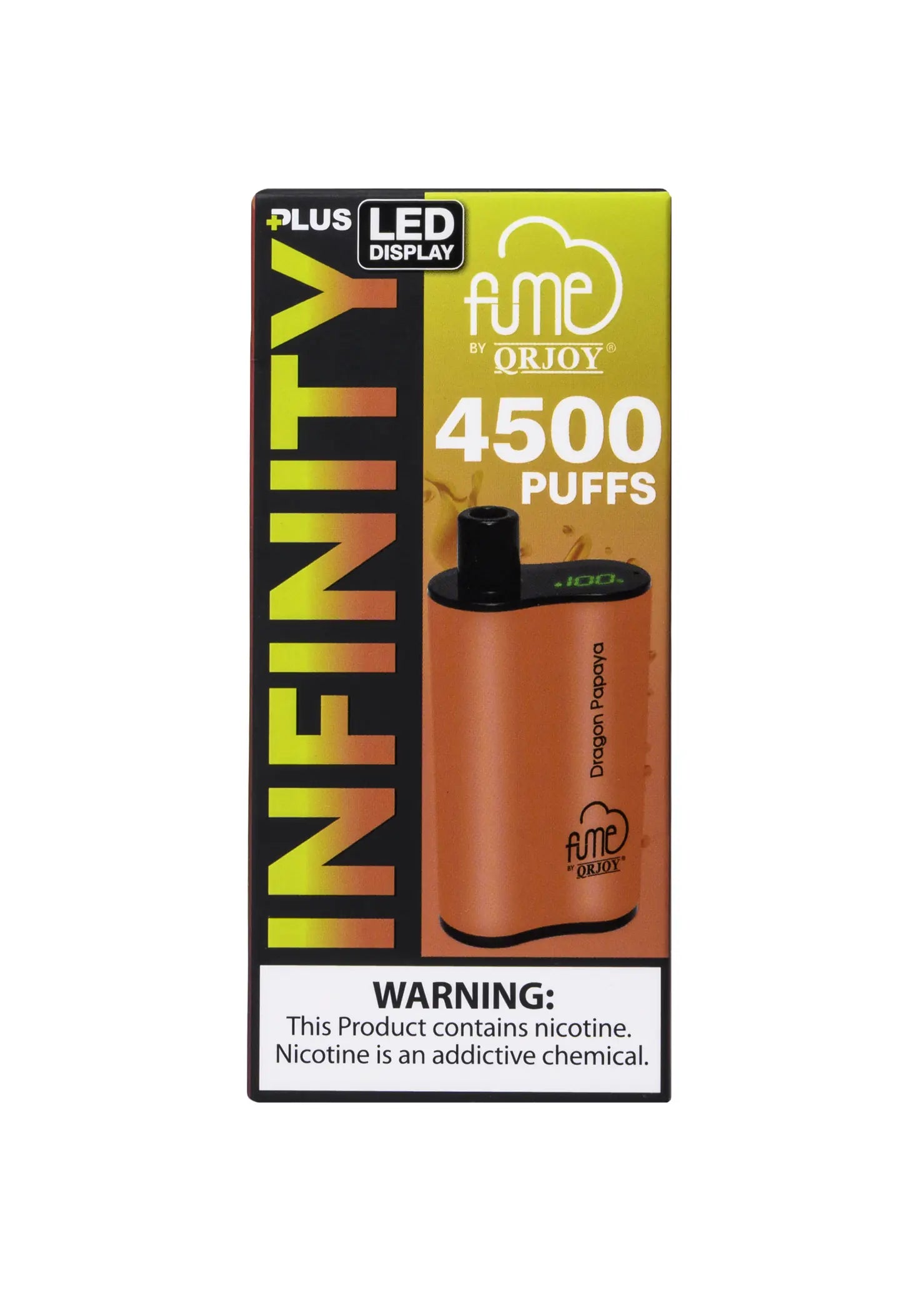 Fume Infinity Plus 4500: Dragon Papaya