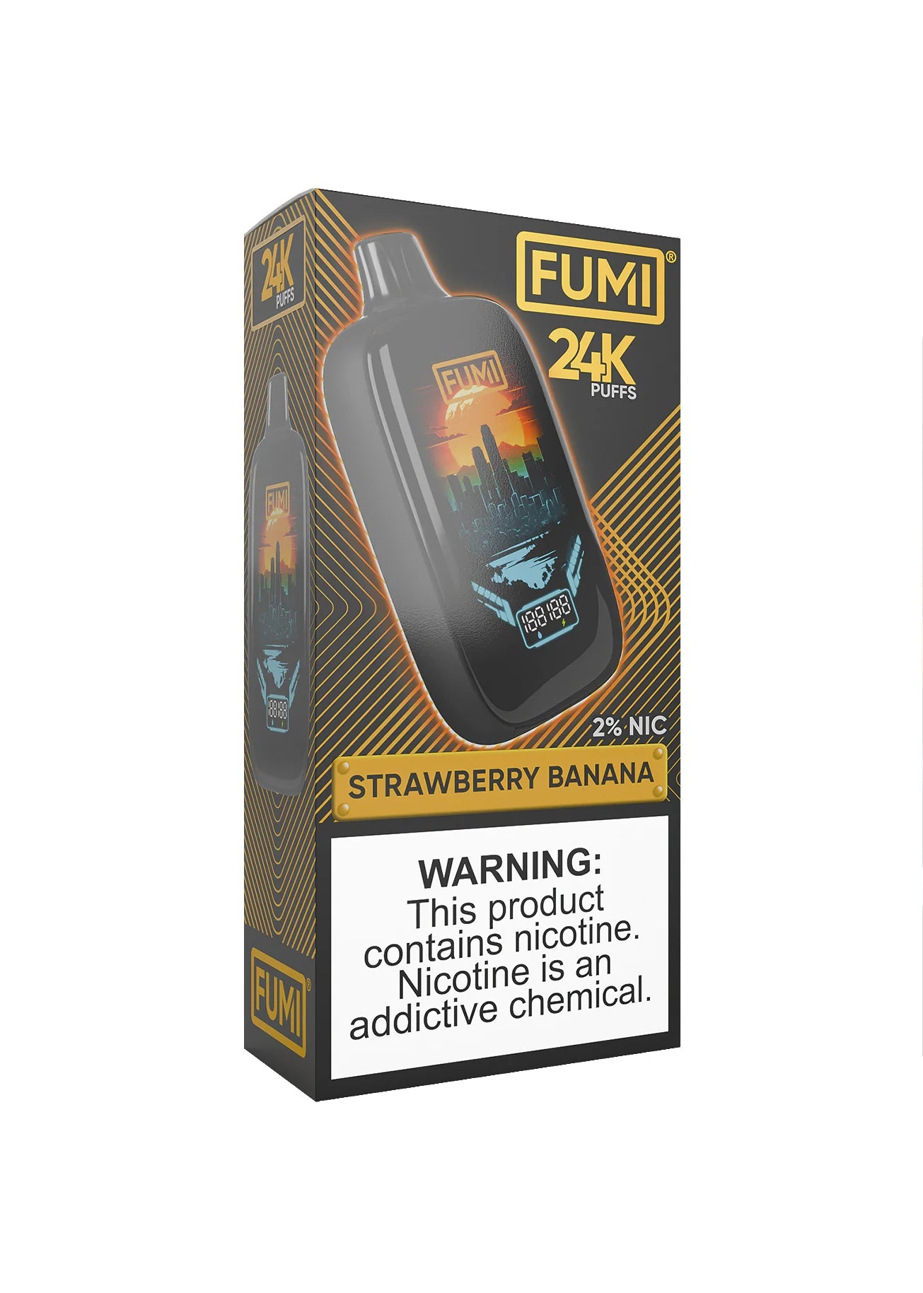 FUMI 24K 2% Strawberry Banana 2%