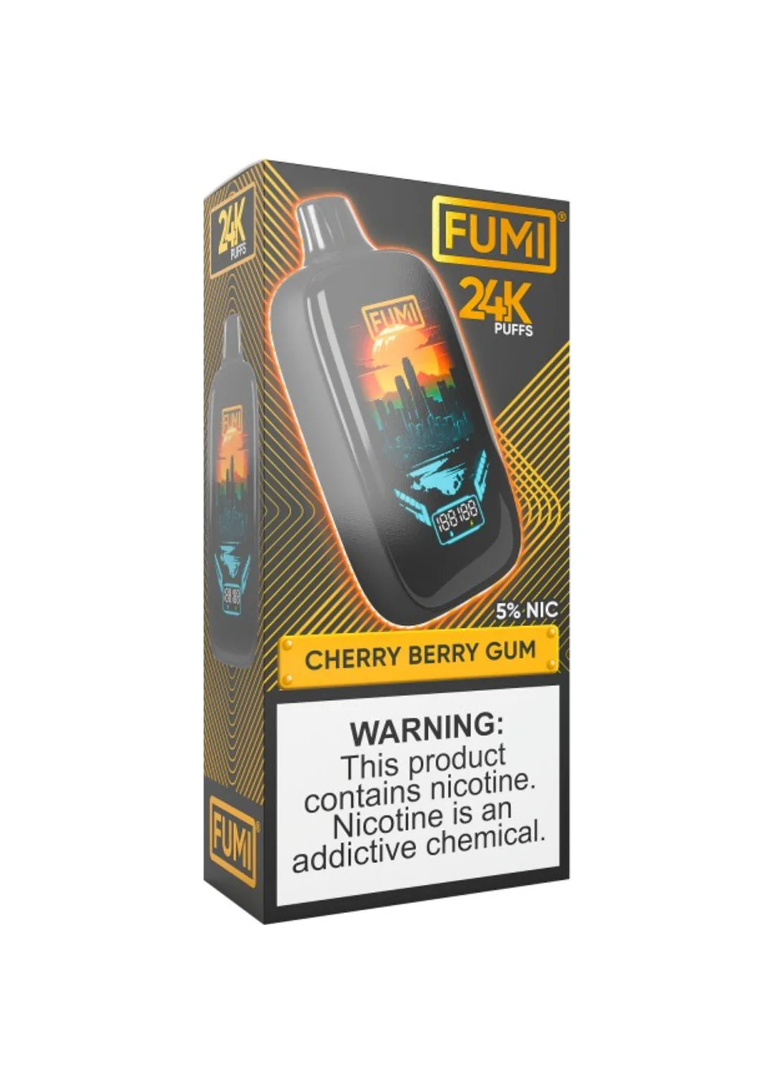FUMI 24K 5% Cherry Berry Gum 5%