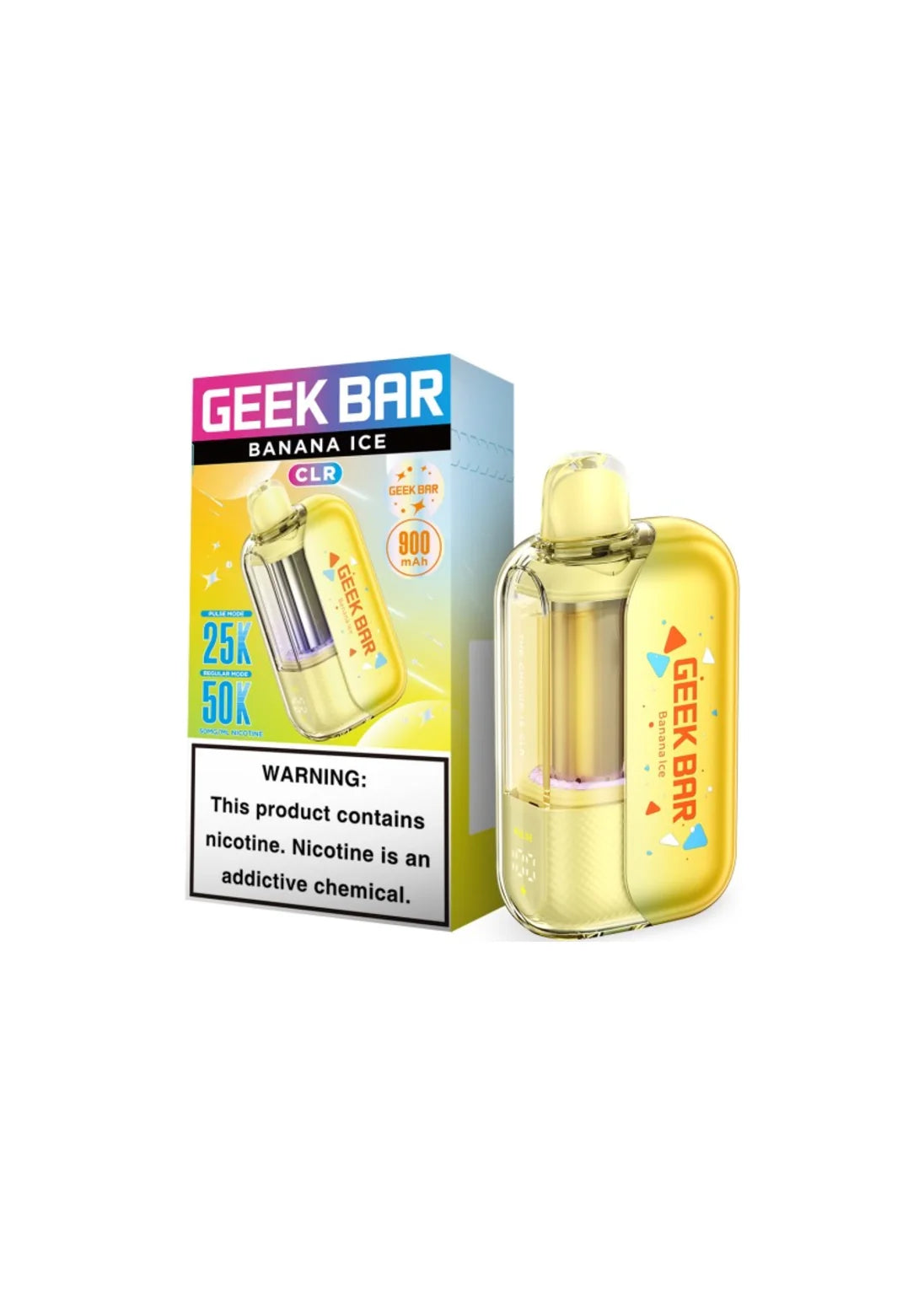 Geek Bar CLR 50K Banana Ice