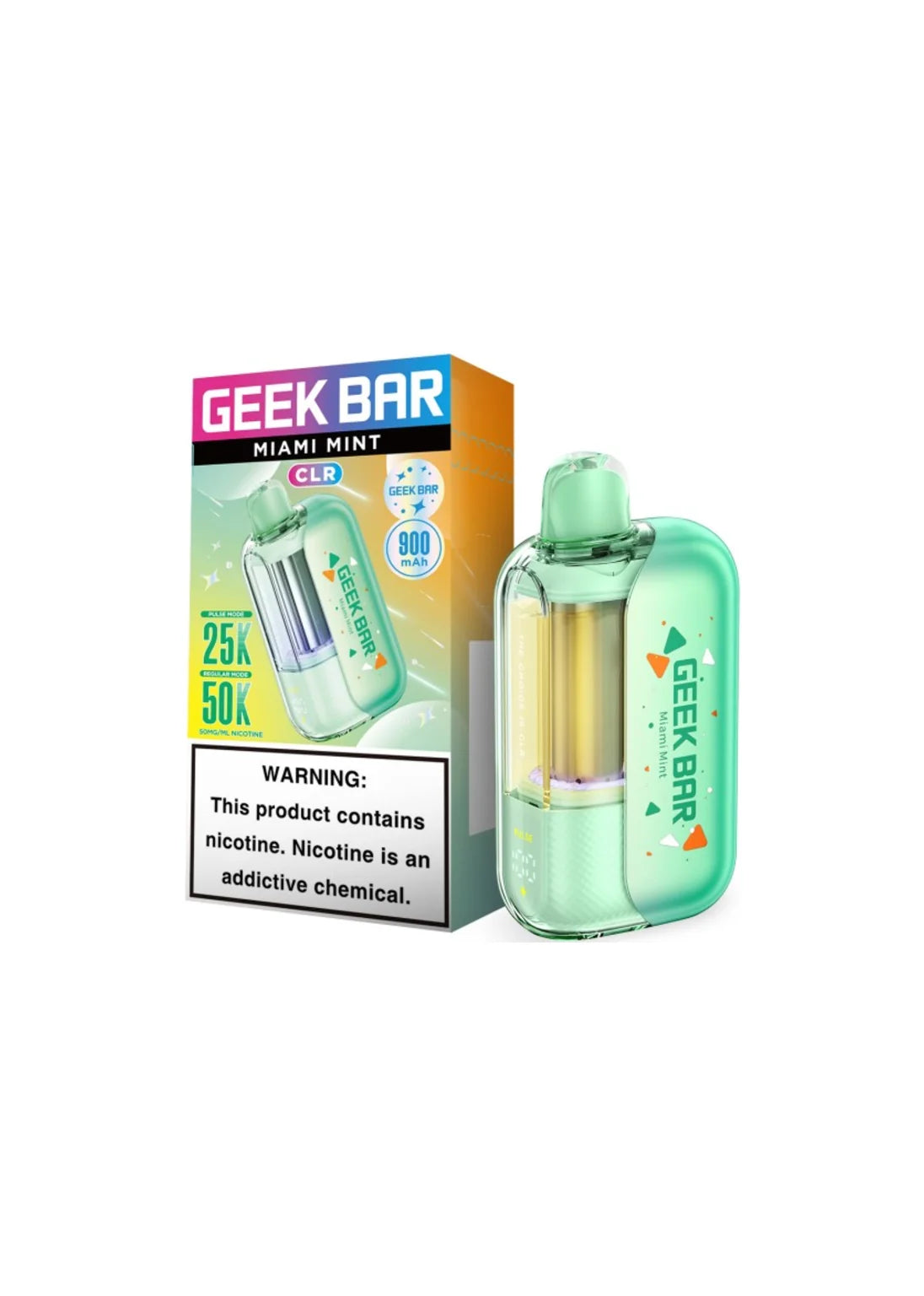 Geek Bar CLR 50K Miami Mint