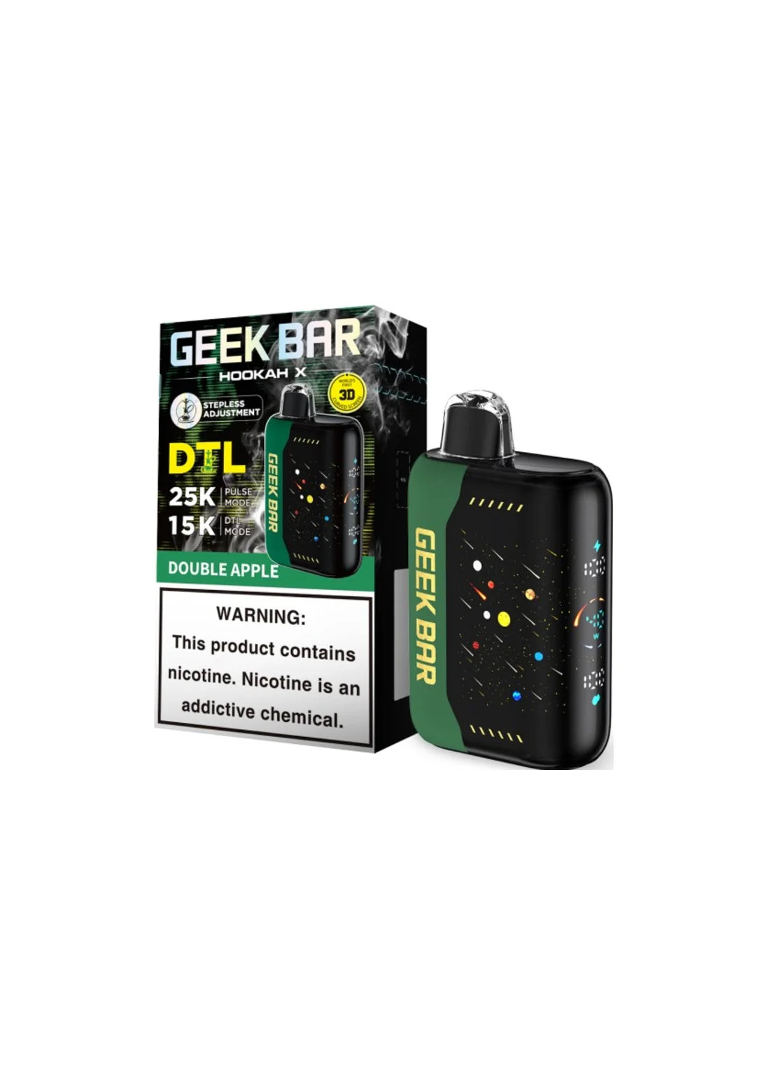 Geek Bar Hookah X Double Apple 6mg