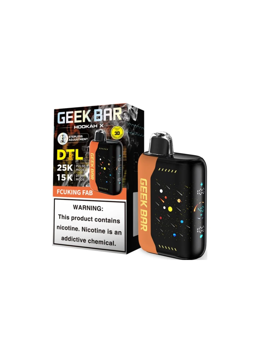 Geek Bar Hookah X Fcuking Fab 6mg