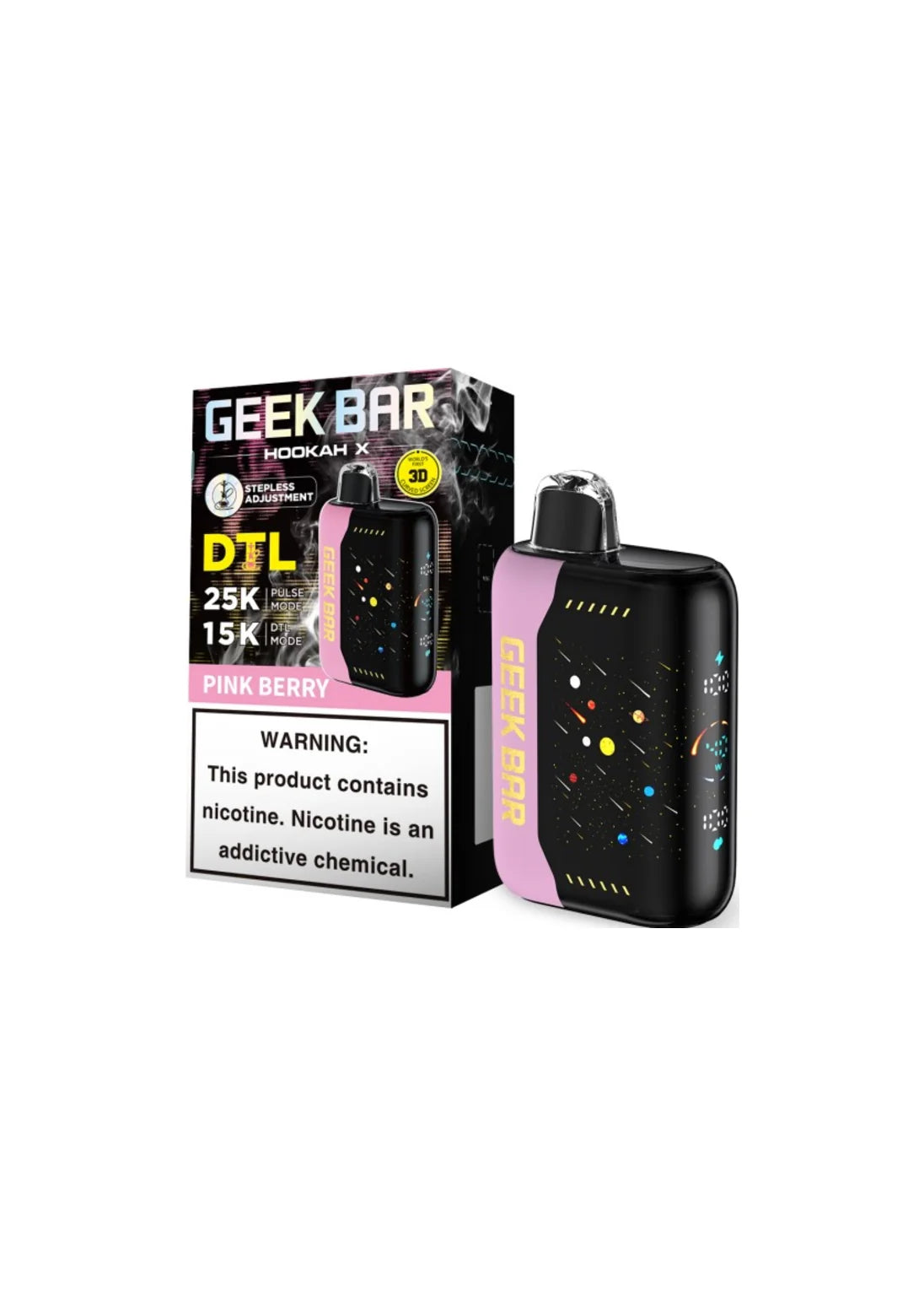 Geek Bar Hookah X Pink Berry 6mg