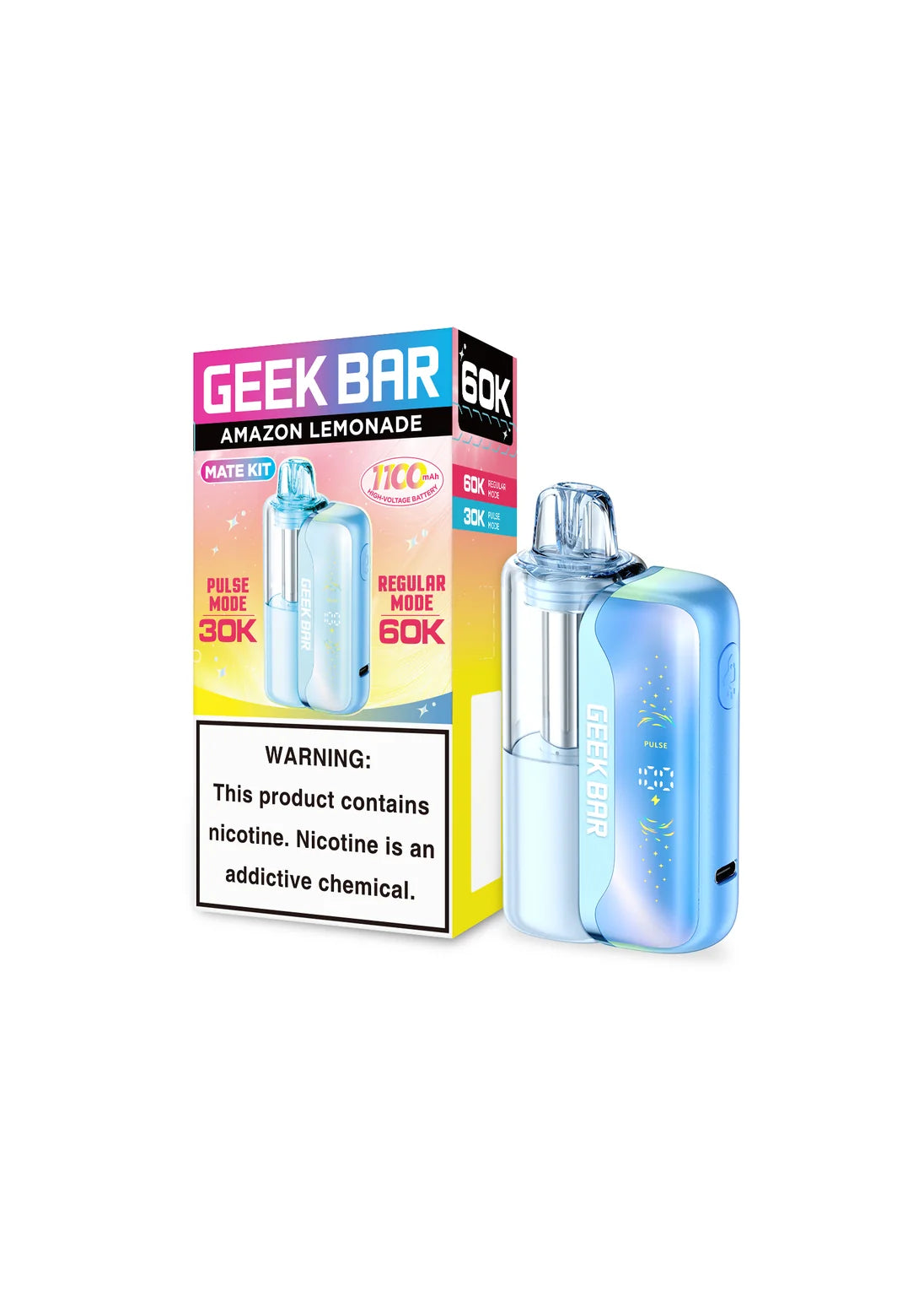 Geek Bar MATE 60K Kit Amazon Lemonade