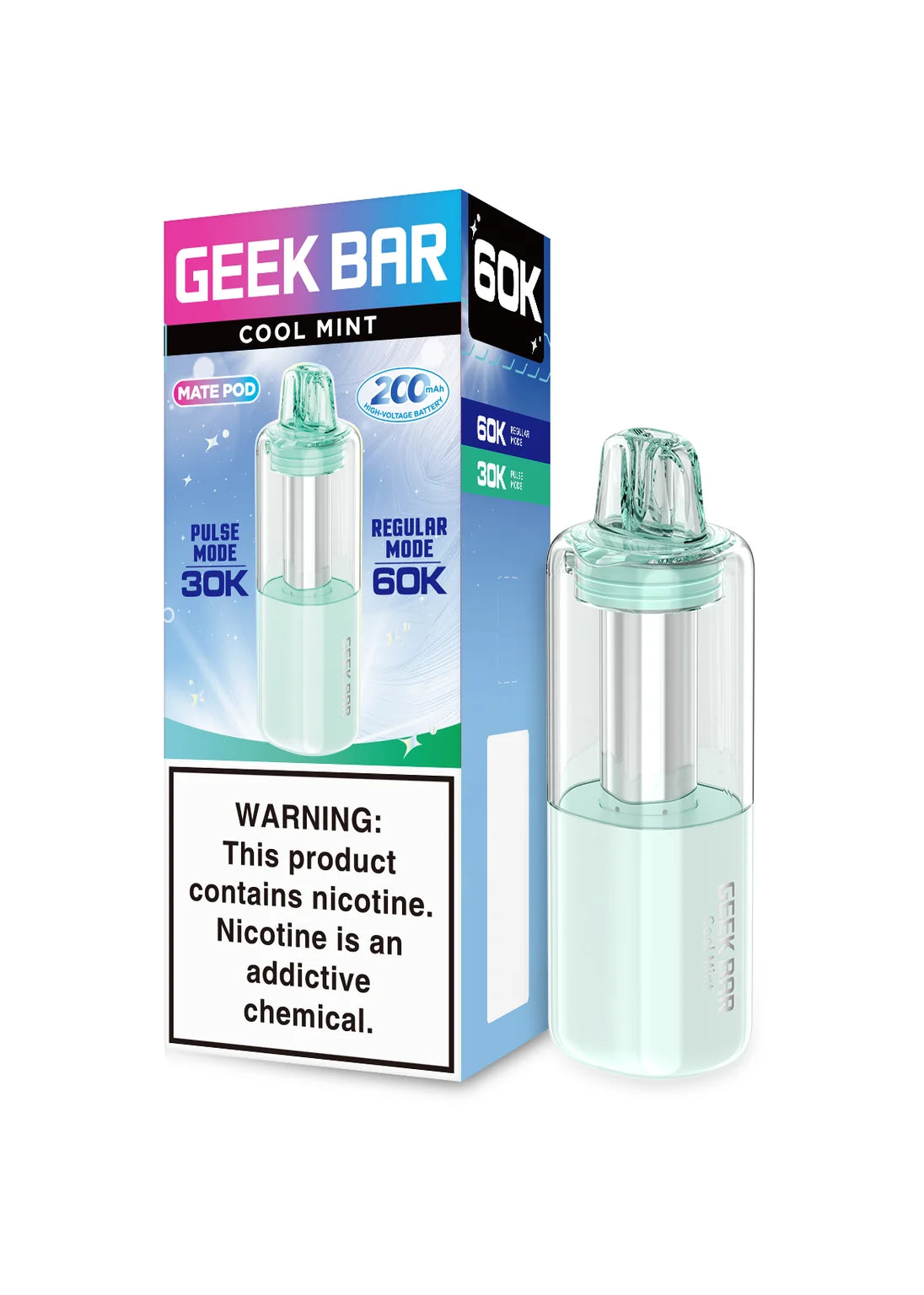 Geek Bar MATE 60K Pod Cool Mint