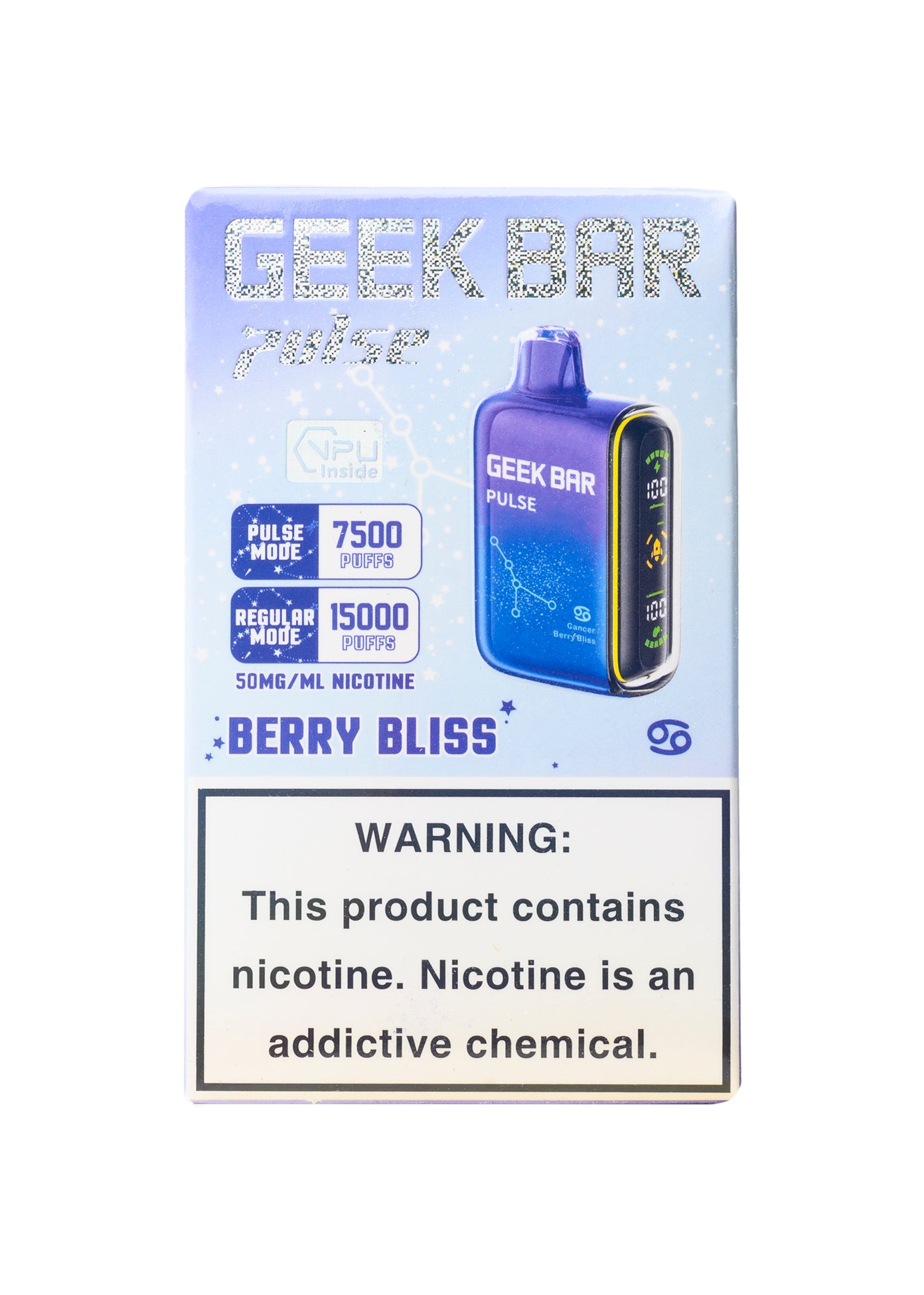 Geek Bar Pulse 15000 Berry Bliss (Berry Cherry) | GetPop Geek Bar Pulse 15000 Berry Bliss (Berry Cherry) | GetPop
