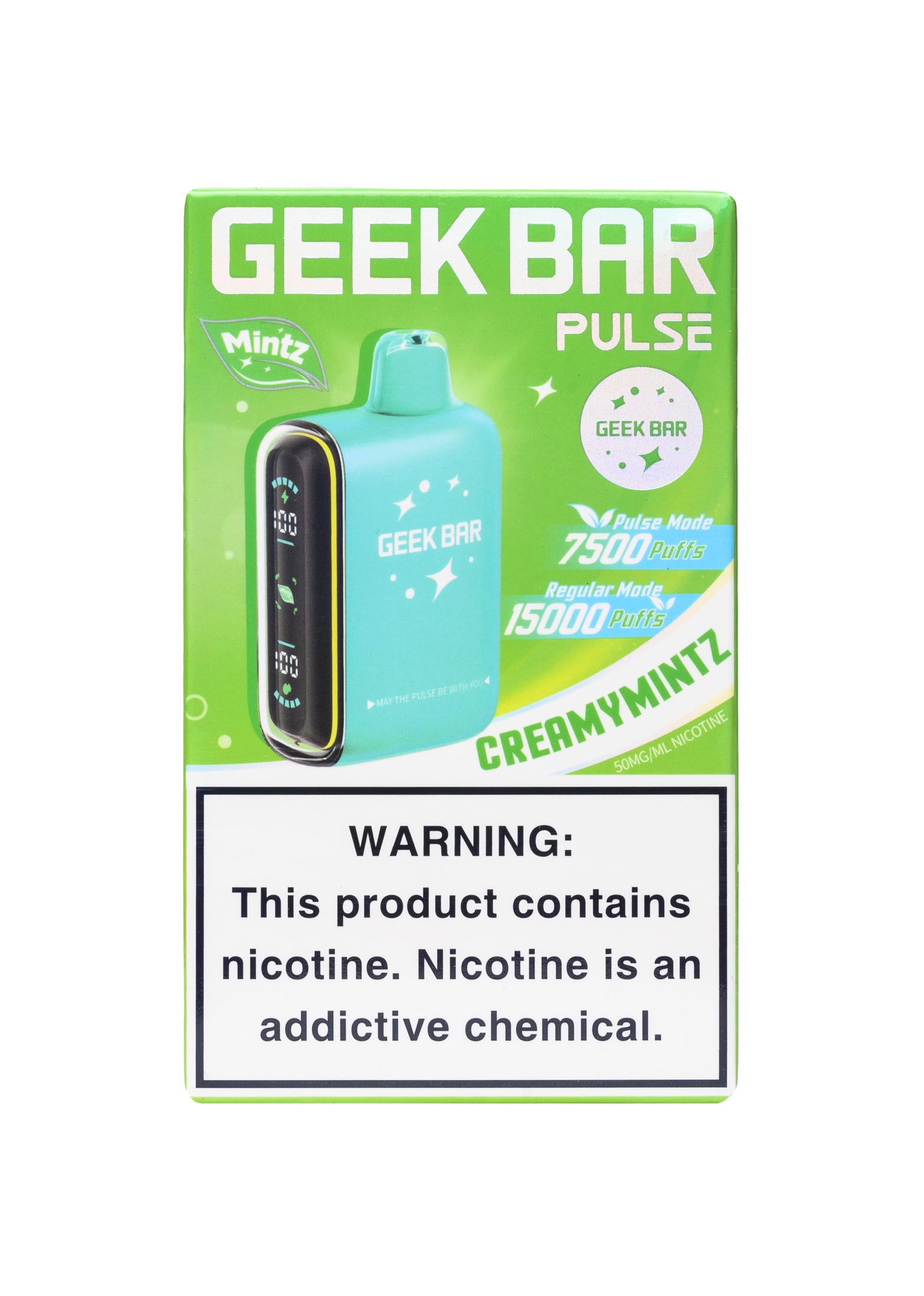 Geek Bar Pulse 15000: CreamyMintz