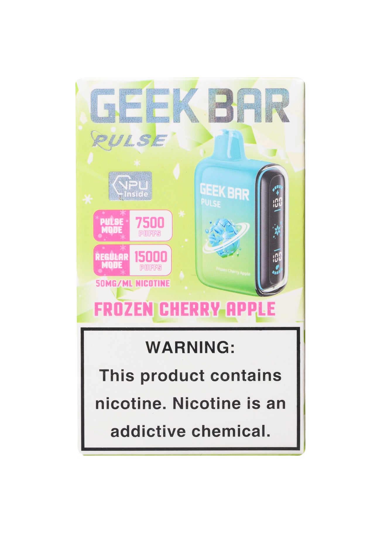 Frozen Flavor Geek Bar Geek Bar Pulse 15000 Frozen Cherry Apple Frozen Flavor Geek Bar Geek Bar Pulse 15000 Frozen Cherry Apple