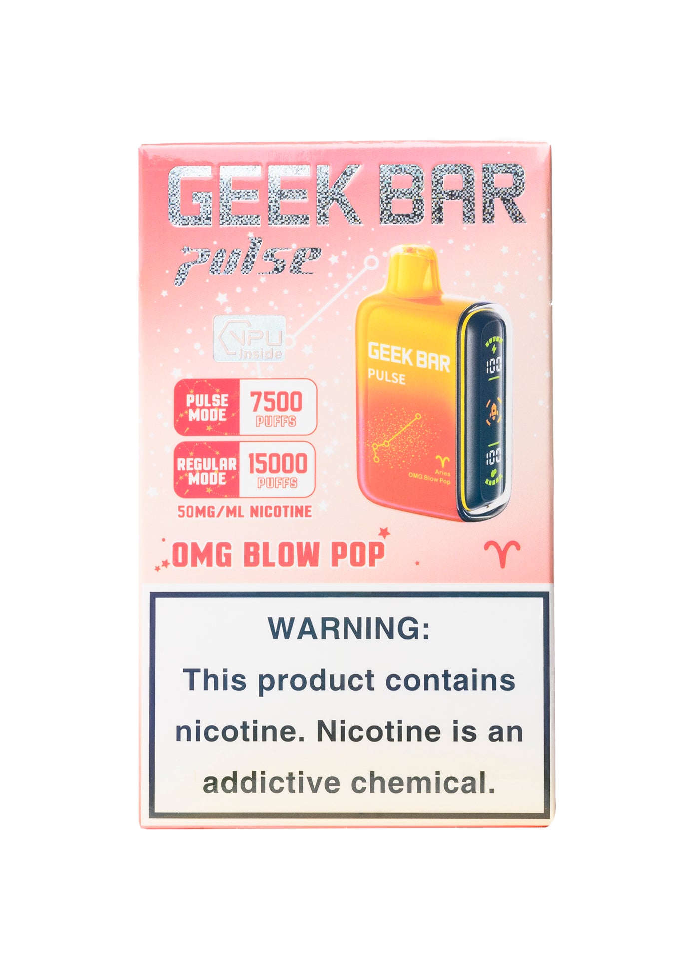 Geek Bar Pulse 15000 OMG Blow Pop (Aries) | GetPop 1 | GetPop