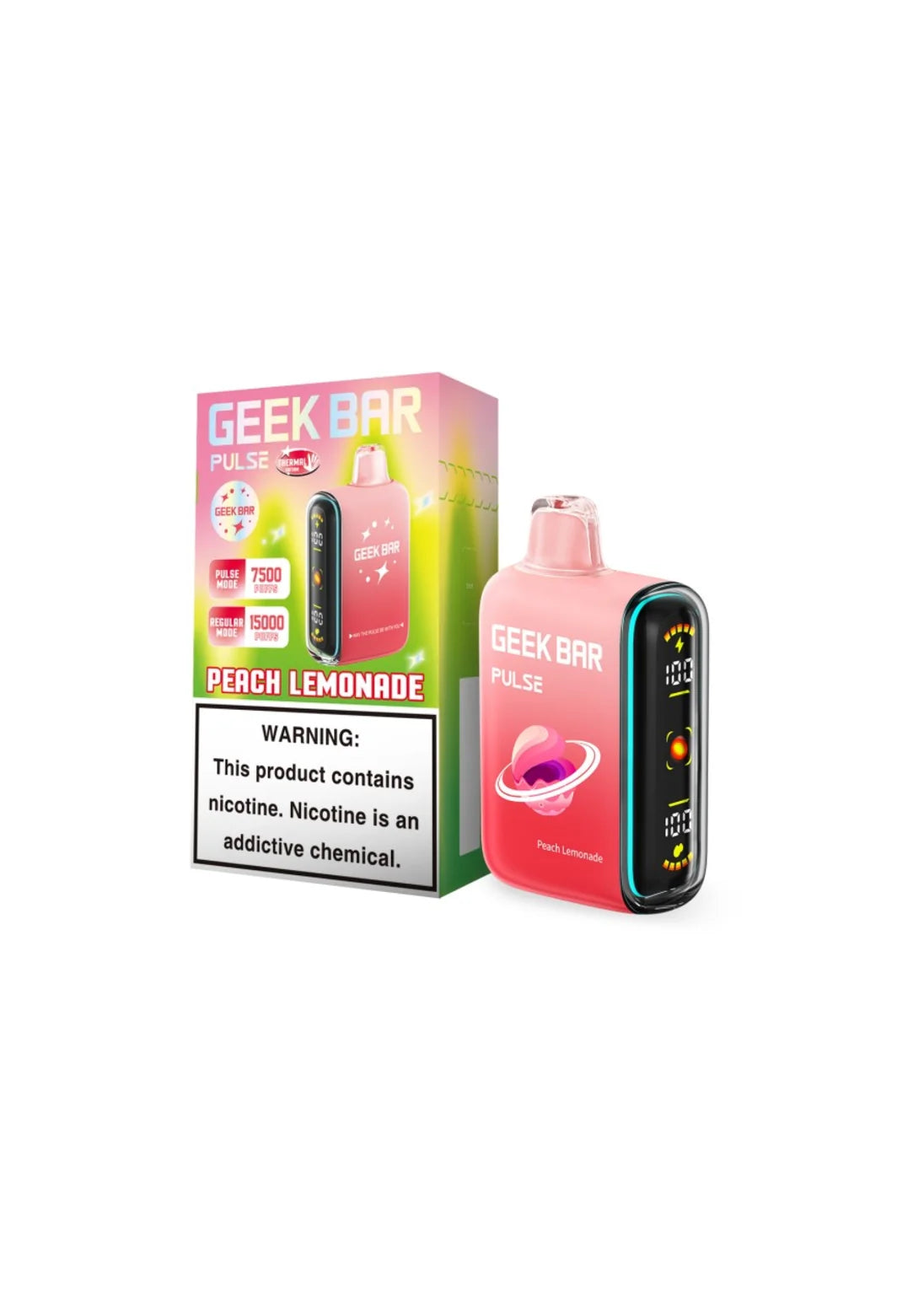 Geek Bar Pulse 15000 Peach Lemonade