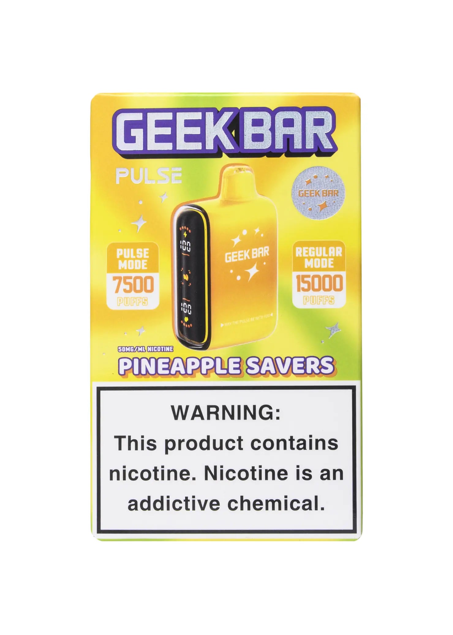 Geek Bar Pulse 15000 Pineapple Savers