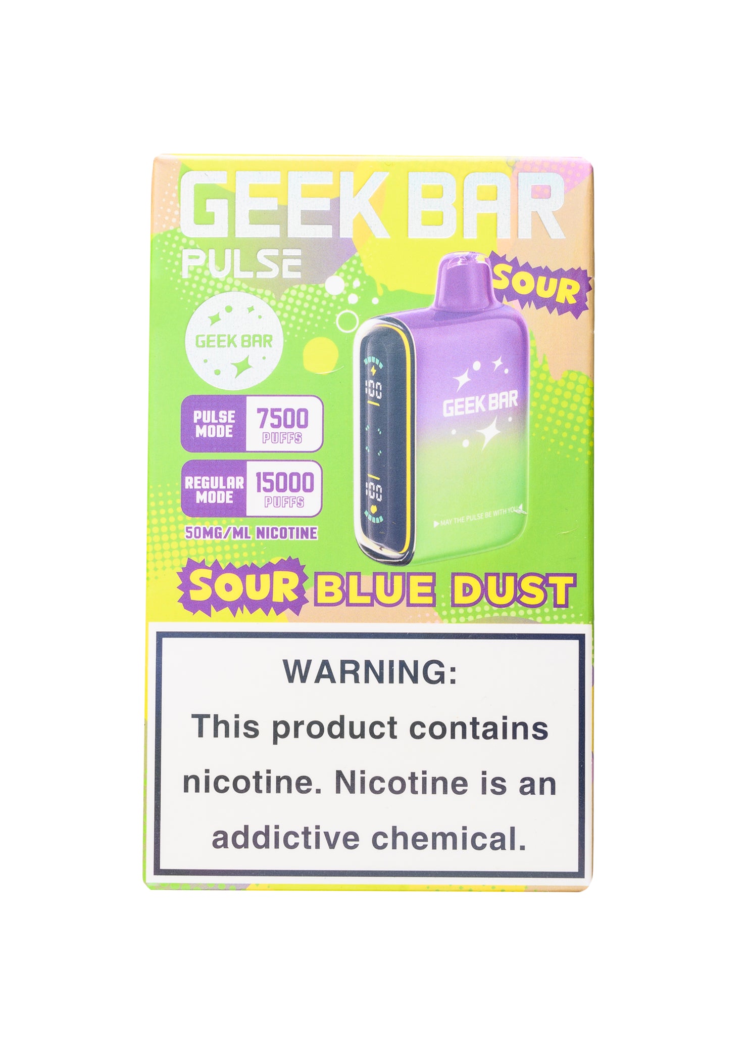 Geek Bar Pulse 15000 Sour Blue Dust