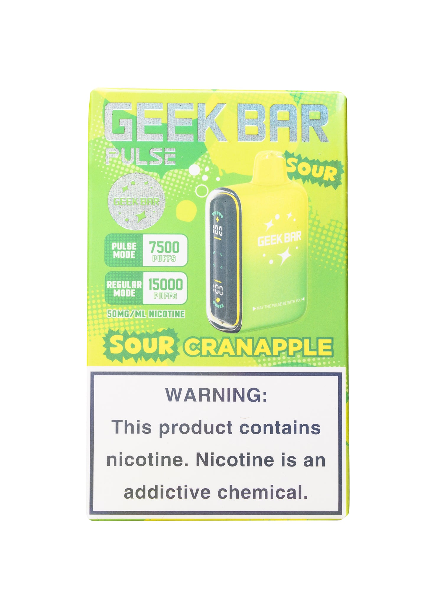 For Sale Geek Bar Pulse Sour Cranapple 15000 Puffs Vape