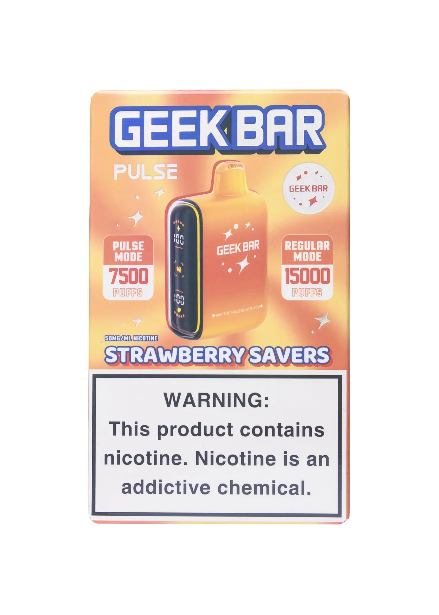 Geek Bar Pulse 15000 Strawberry Savers
