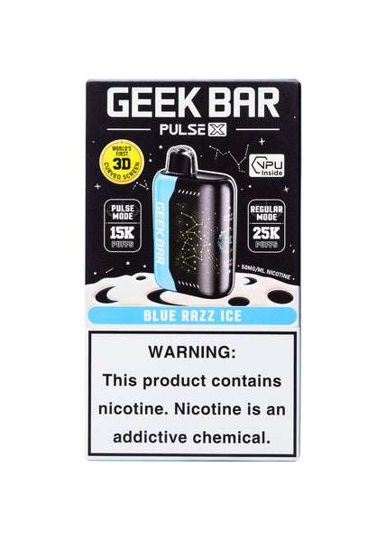 elf bar vape uk Geek Bar Pulse X Disposable Vape Device - Razz Mango Ice 20ml main image 1